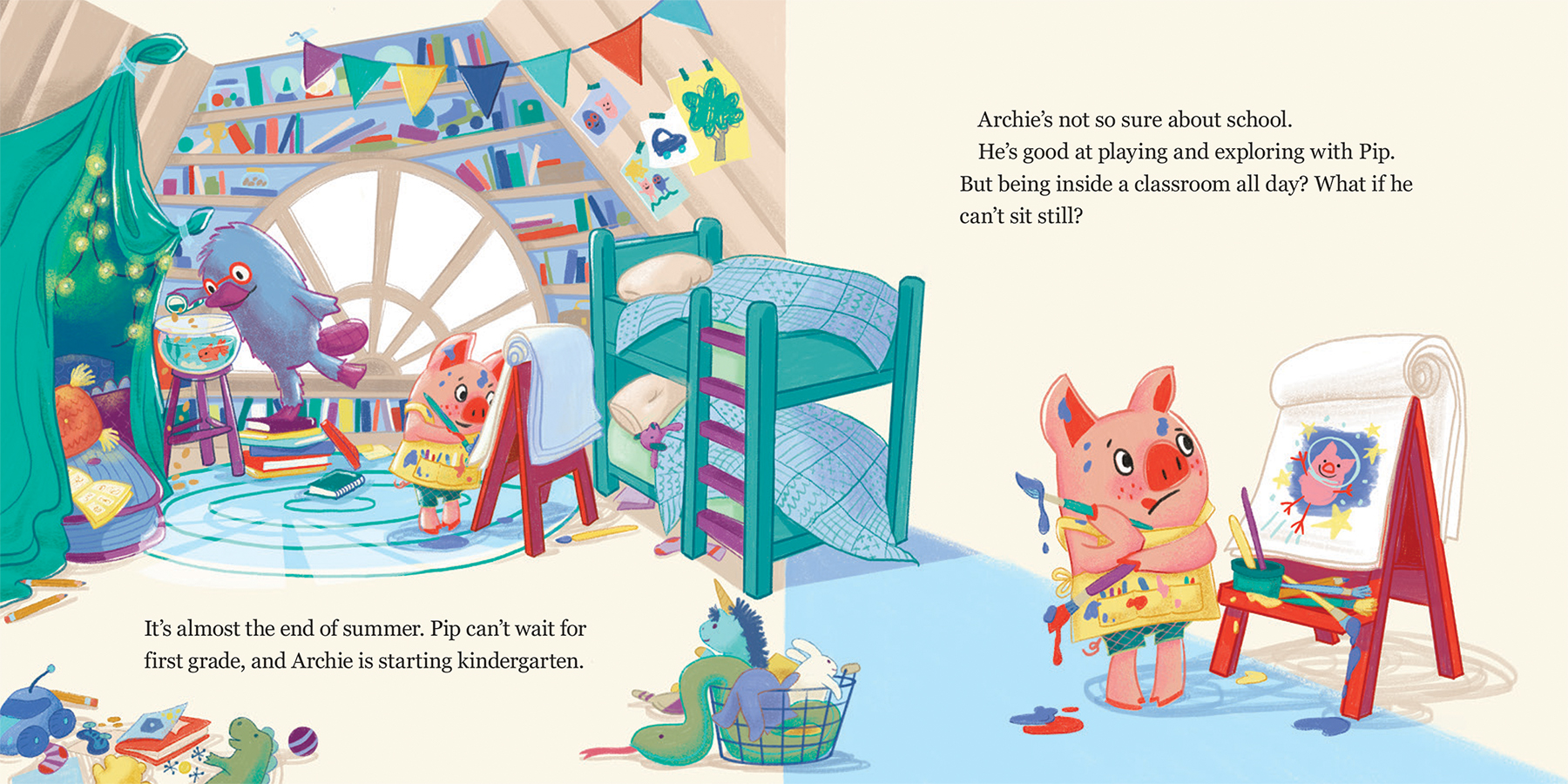 Archie & Pip First Day of School (Paperback)