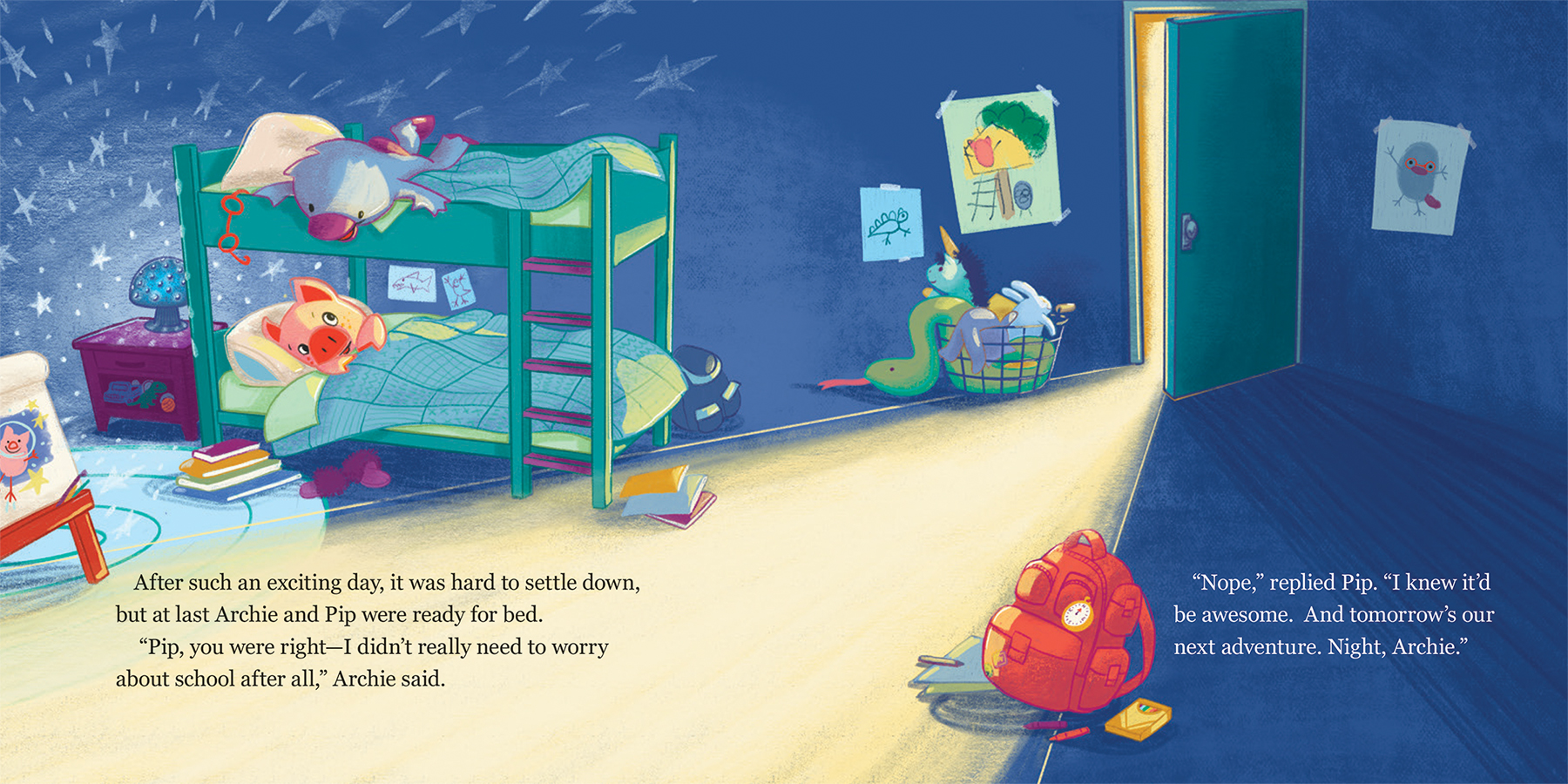 Archie & Pip First Day of School (Paperback)