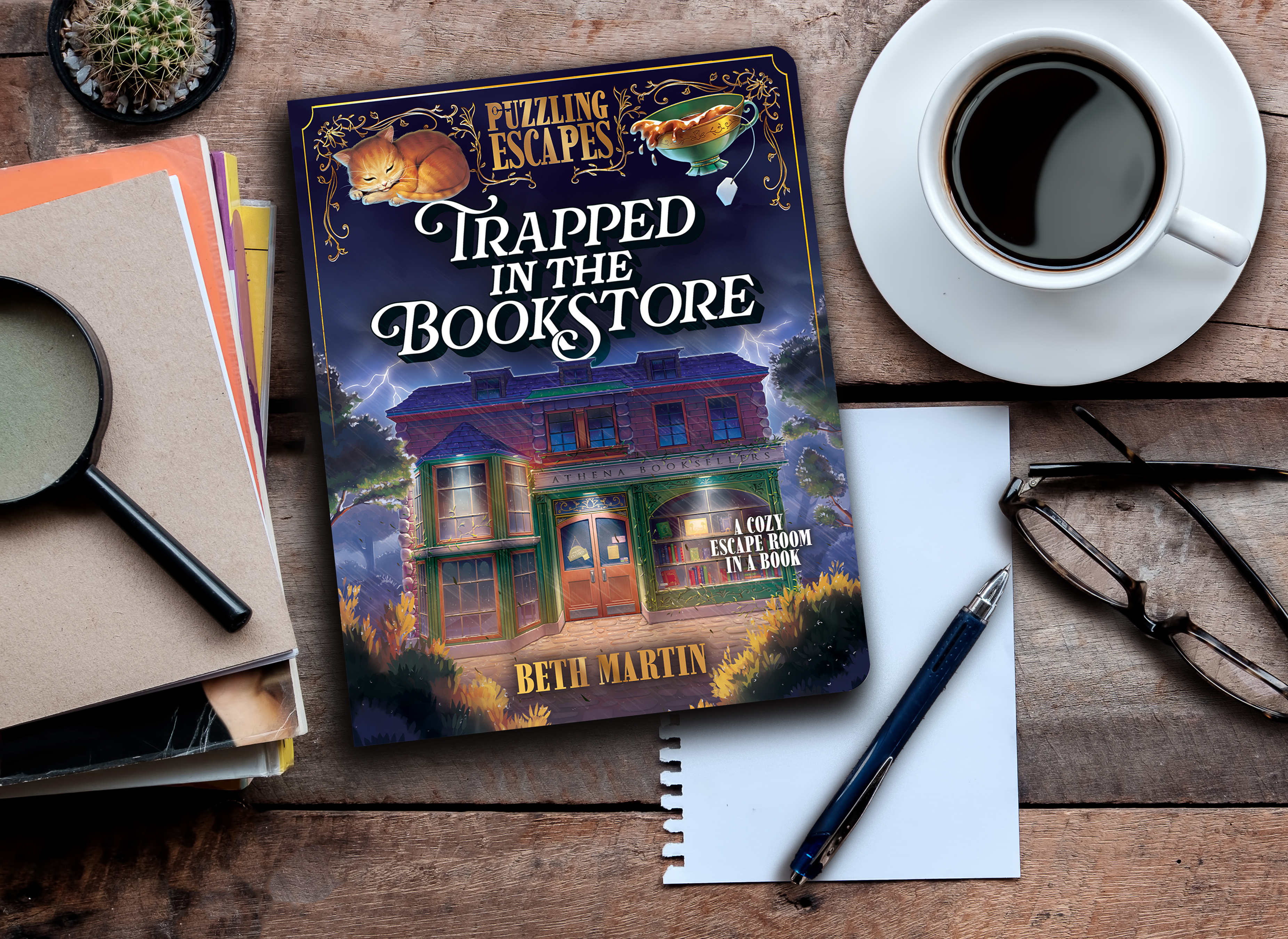 Puzzling Escapes Trapped in the Bookstore