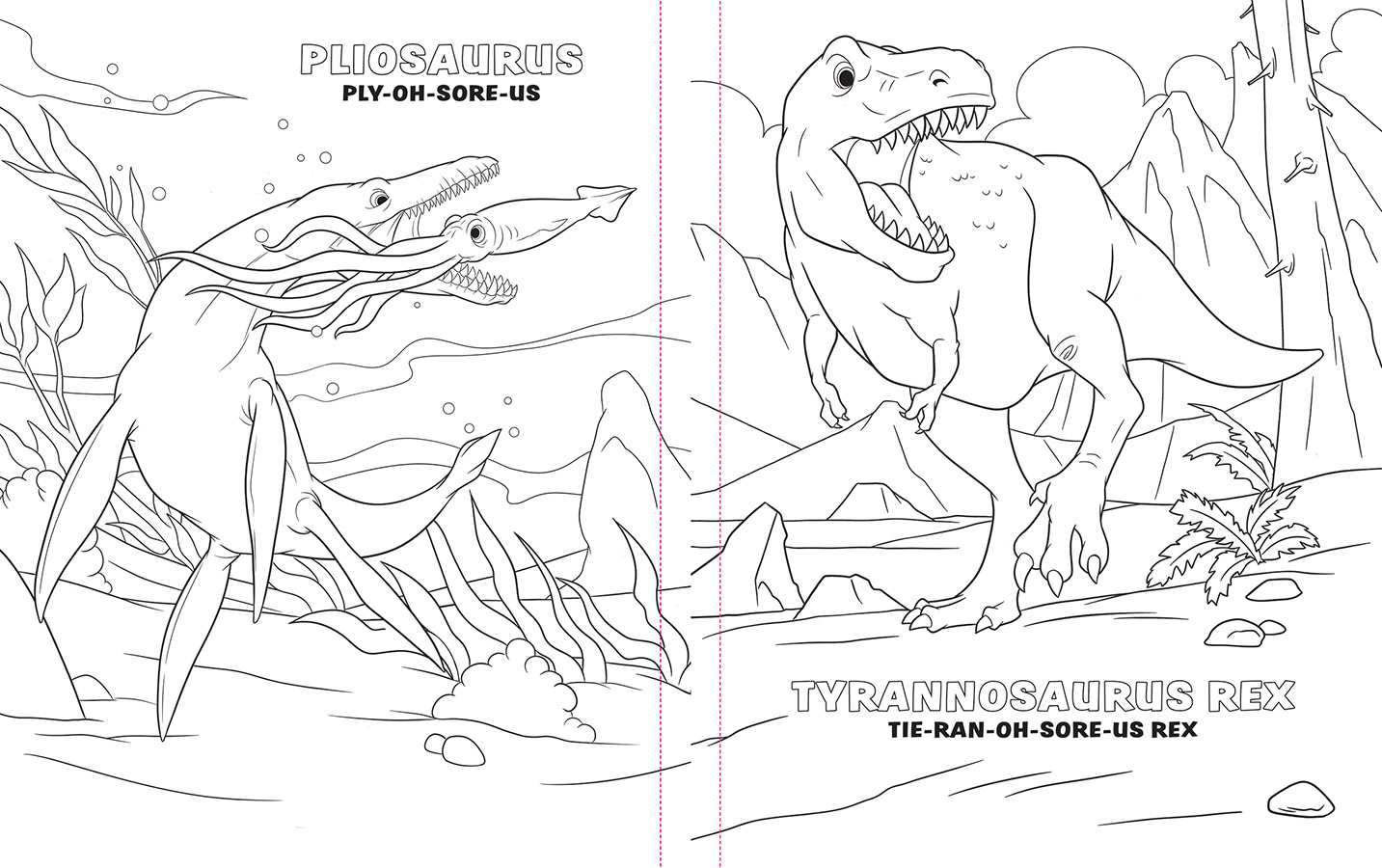 Totally Awesome Dinosaur Coloring Book with Stickers
