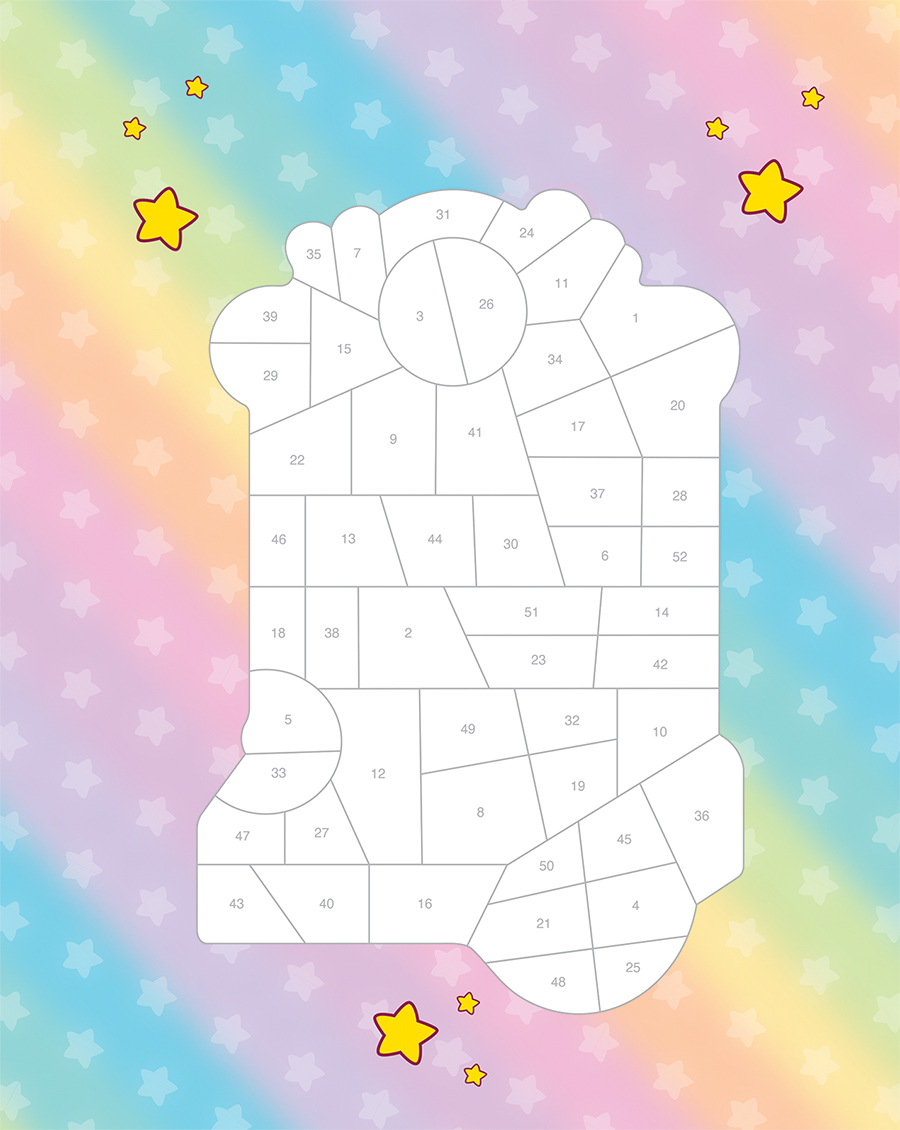 Sticker by Number Too Magical!