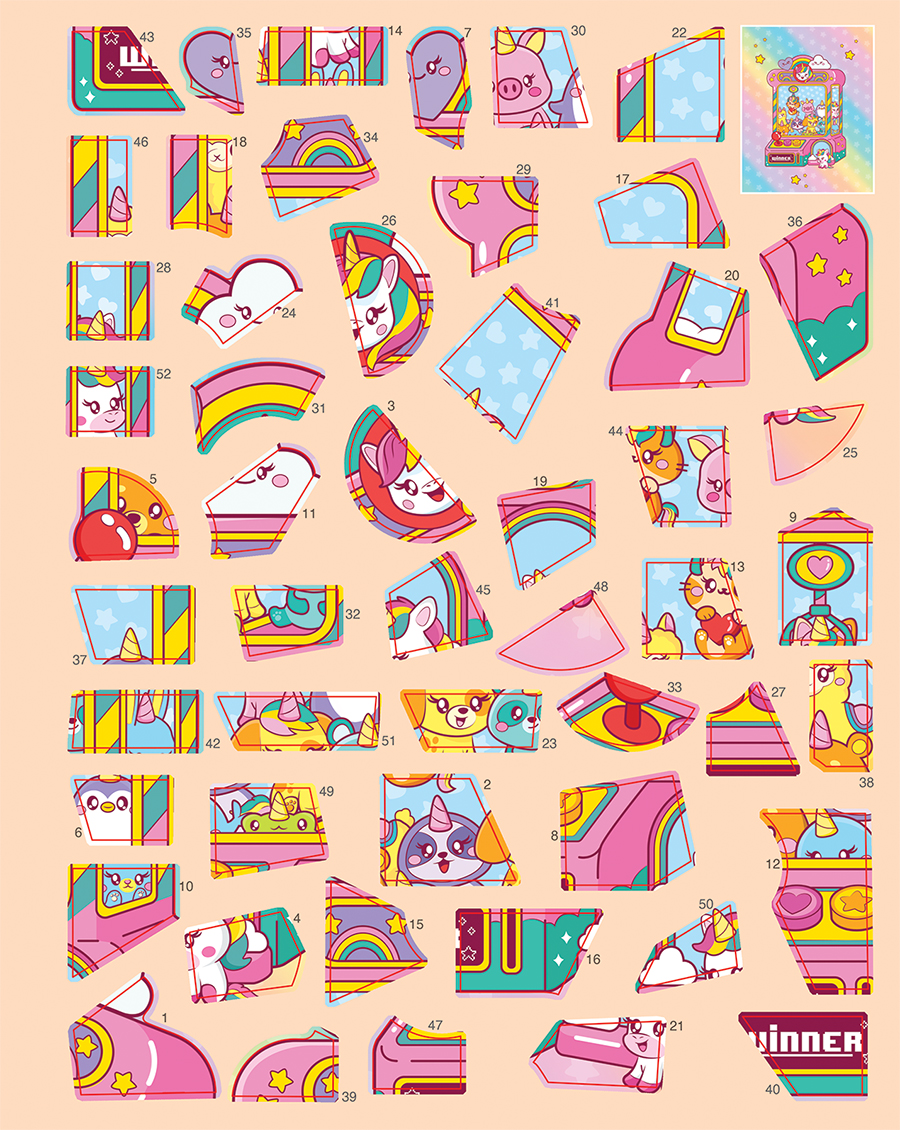 Sticker by Number Too Magical!