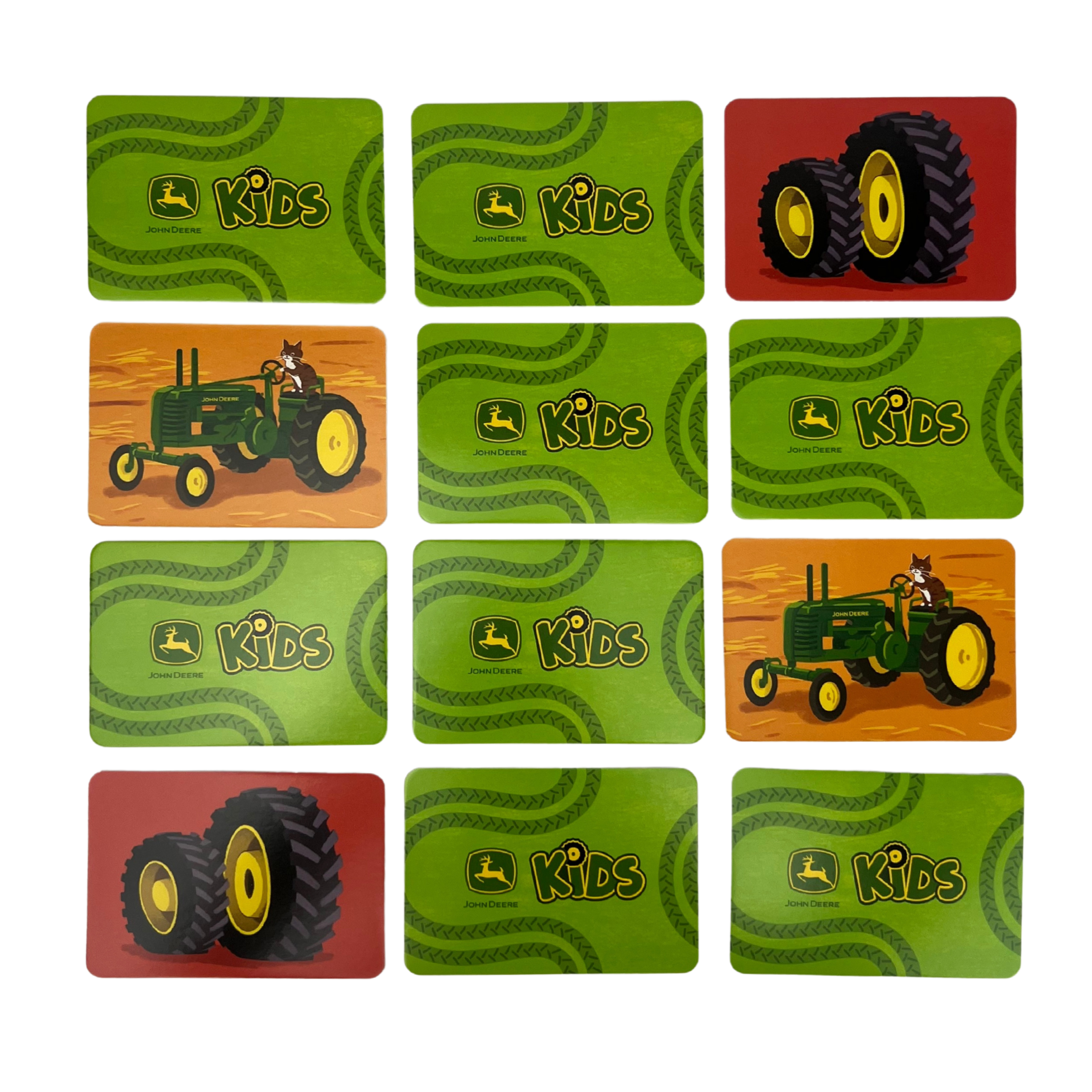 John Deere Kids Memory Match Game