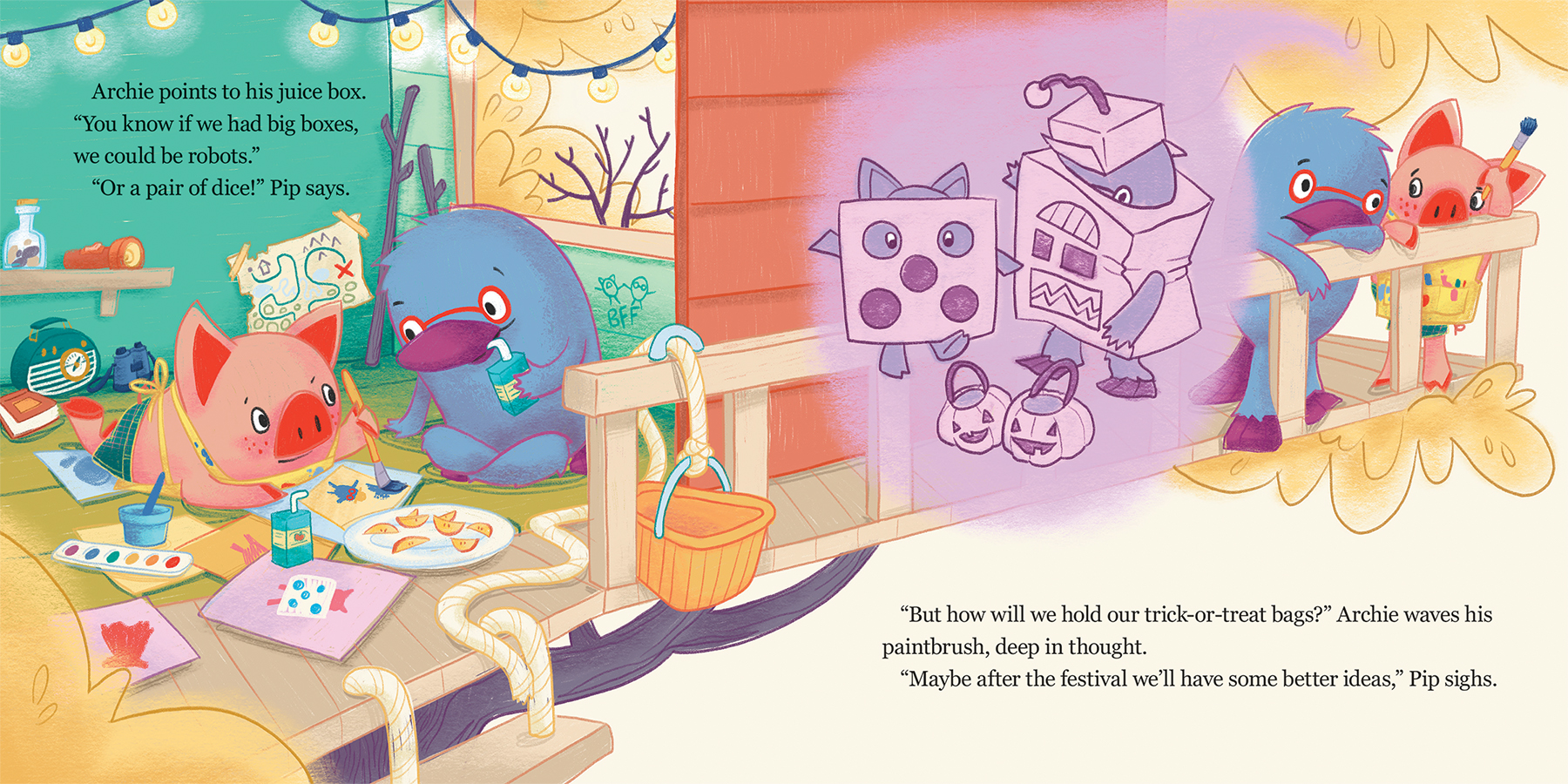 Archie & Pip The Halloween Costume Surprise