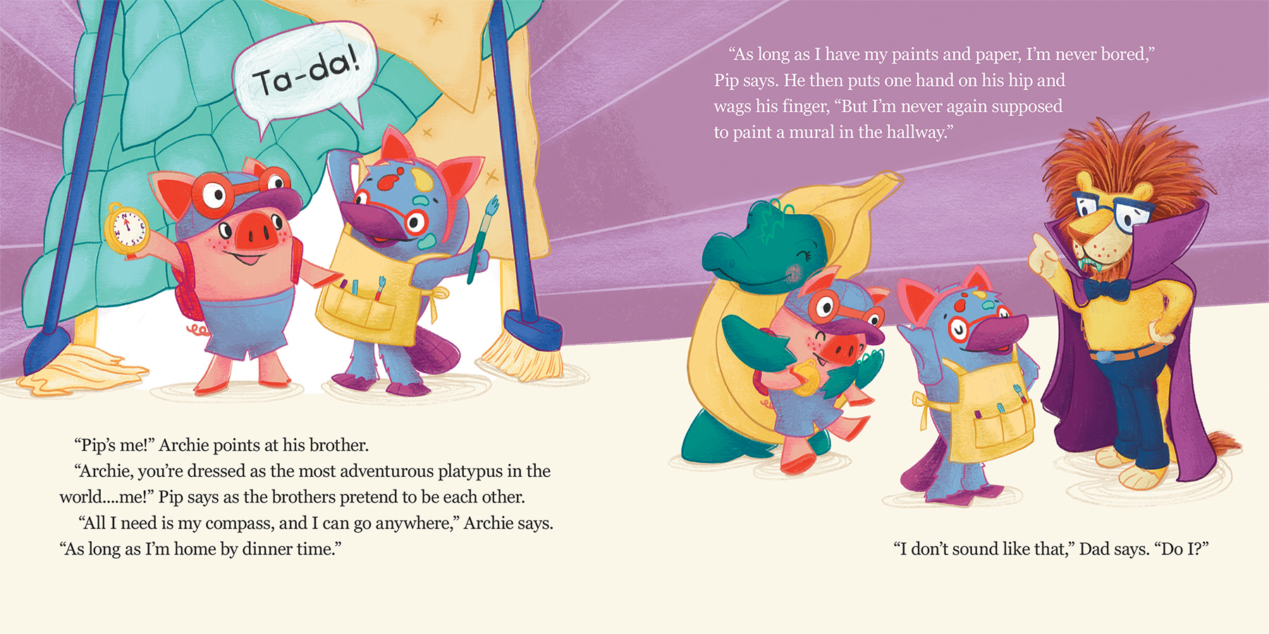 Archie & Pip The Halloween Costume Surprise