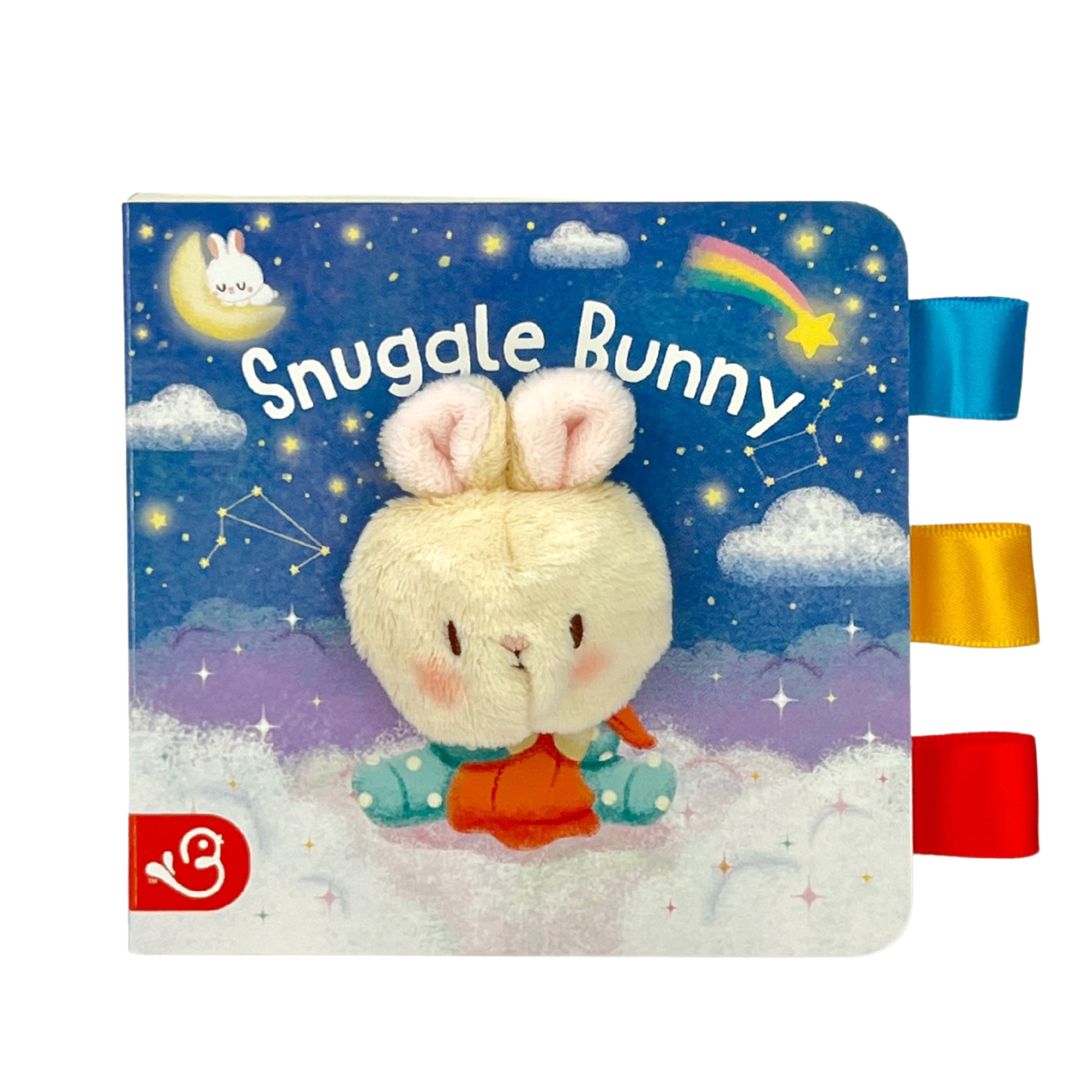Snuggle Bunny Crinkle Puppet Book