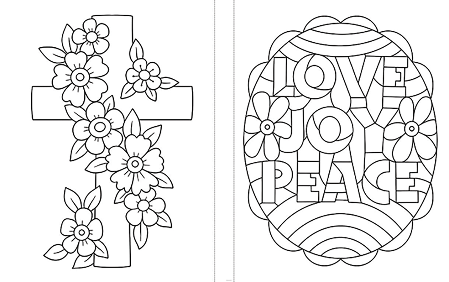 Bible Coloring Book with Stickers