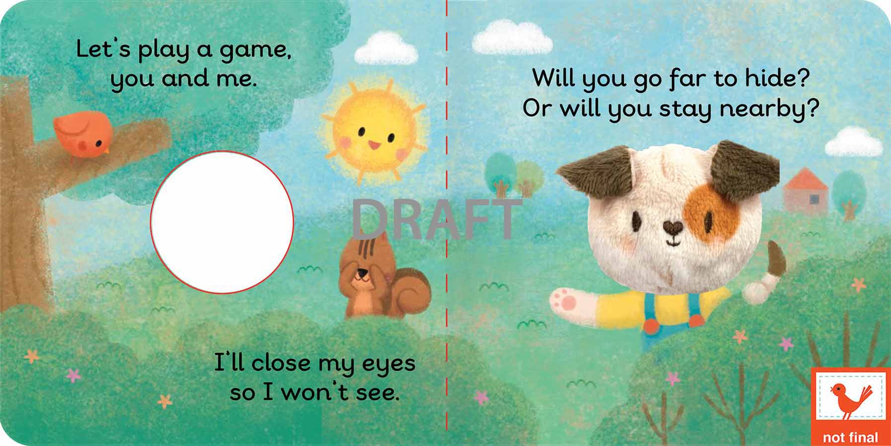 Cuddle Puppy Crinkle Puppet Book