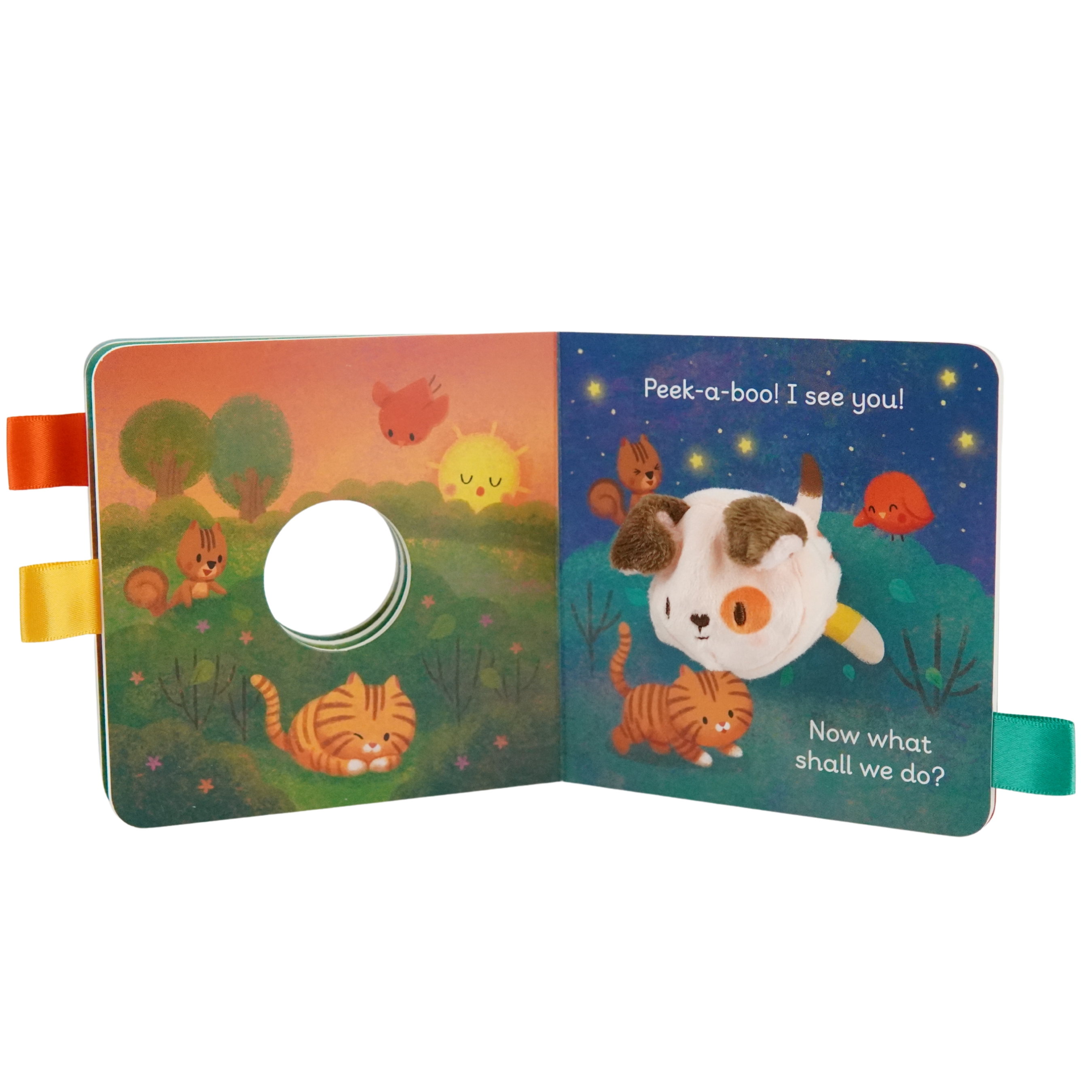 Cuddle Puppy Crinkle Puppet Book