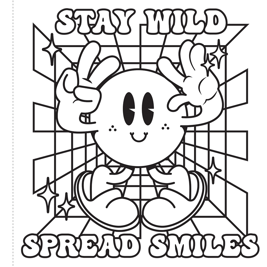 Cozy Coloring Good Vibes