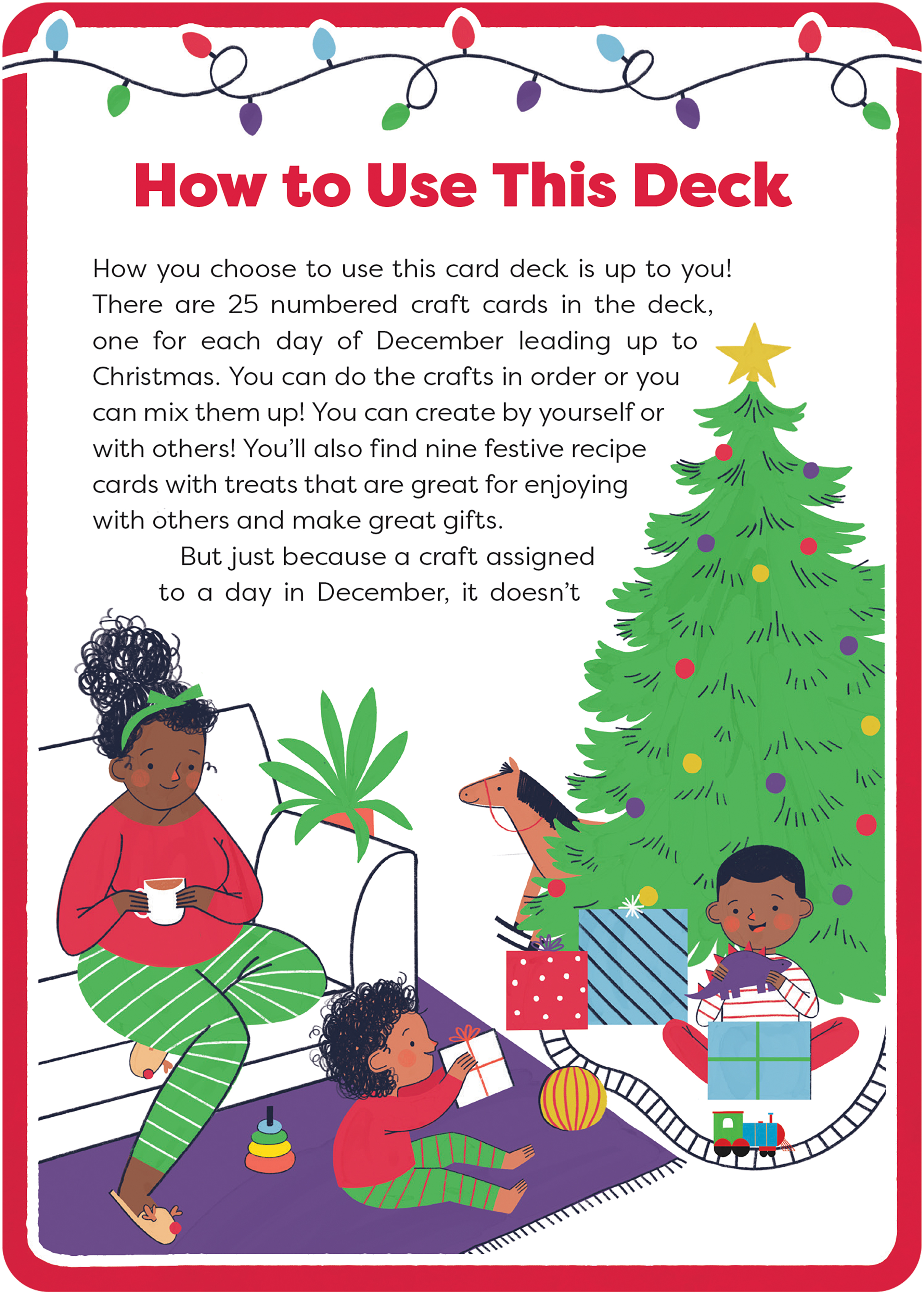 25 Crafts to Christmas Card Deck