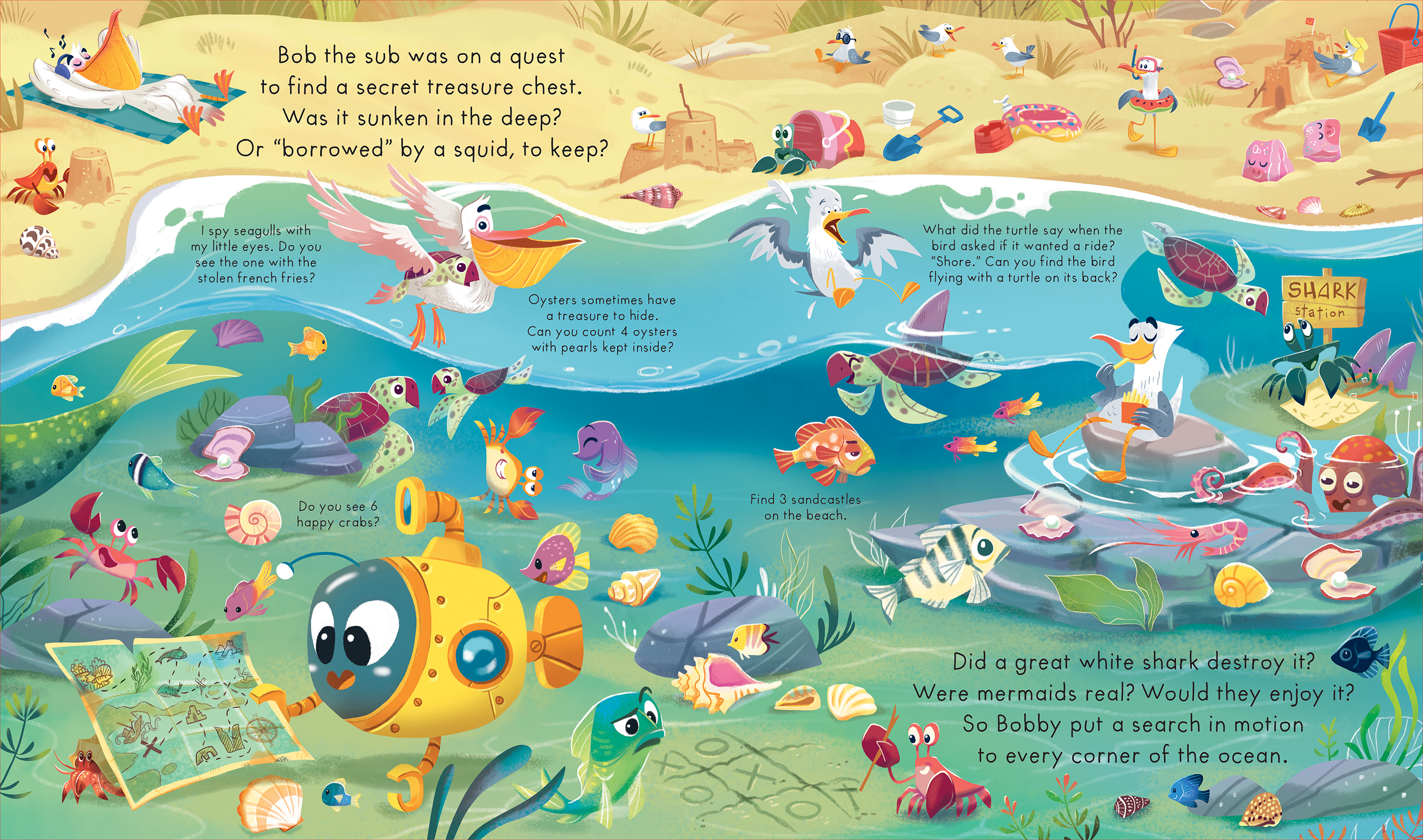 Ocean Splash & Find (I Spy with My Little Eye)