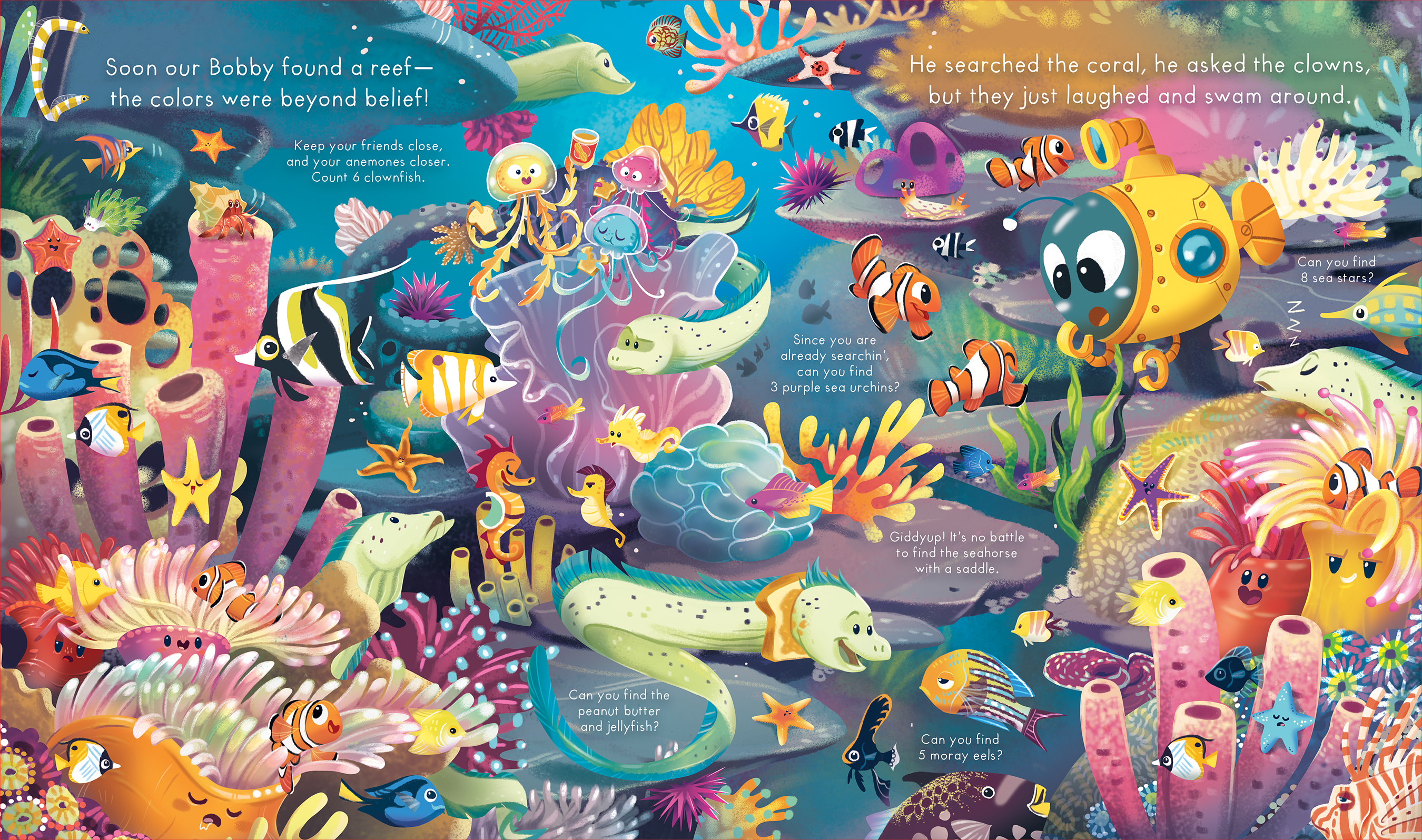 Ocean Splash & Find (I Spy with My Little Eye)