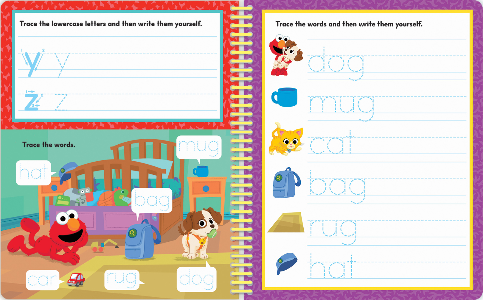 Sesame Street Write & Erase ABC and 123