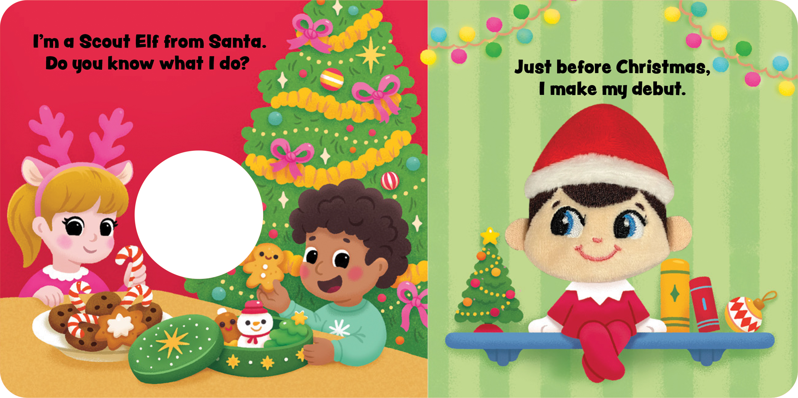 Elf on the Shelf Hello, Scout Elf! Puppet Book