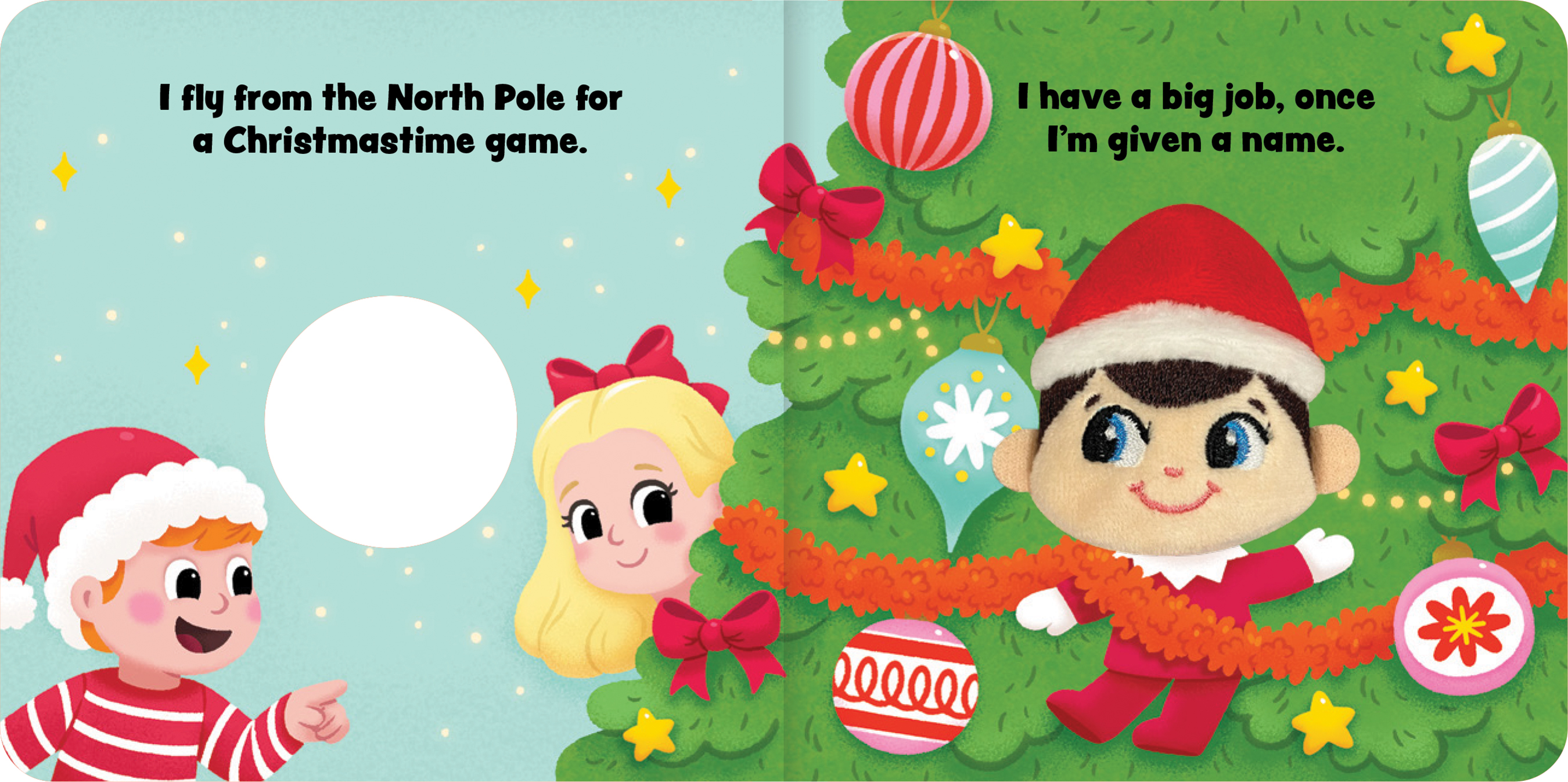 Elf on the Shelf Hello, Scout Elf! Puppet Book