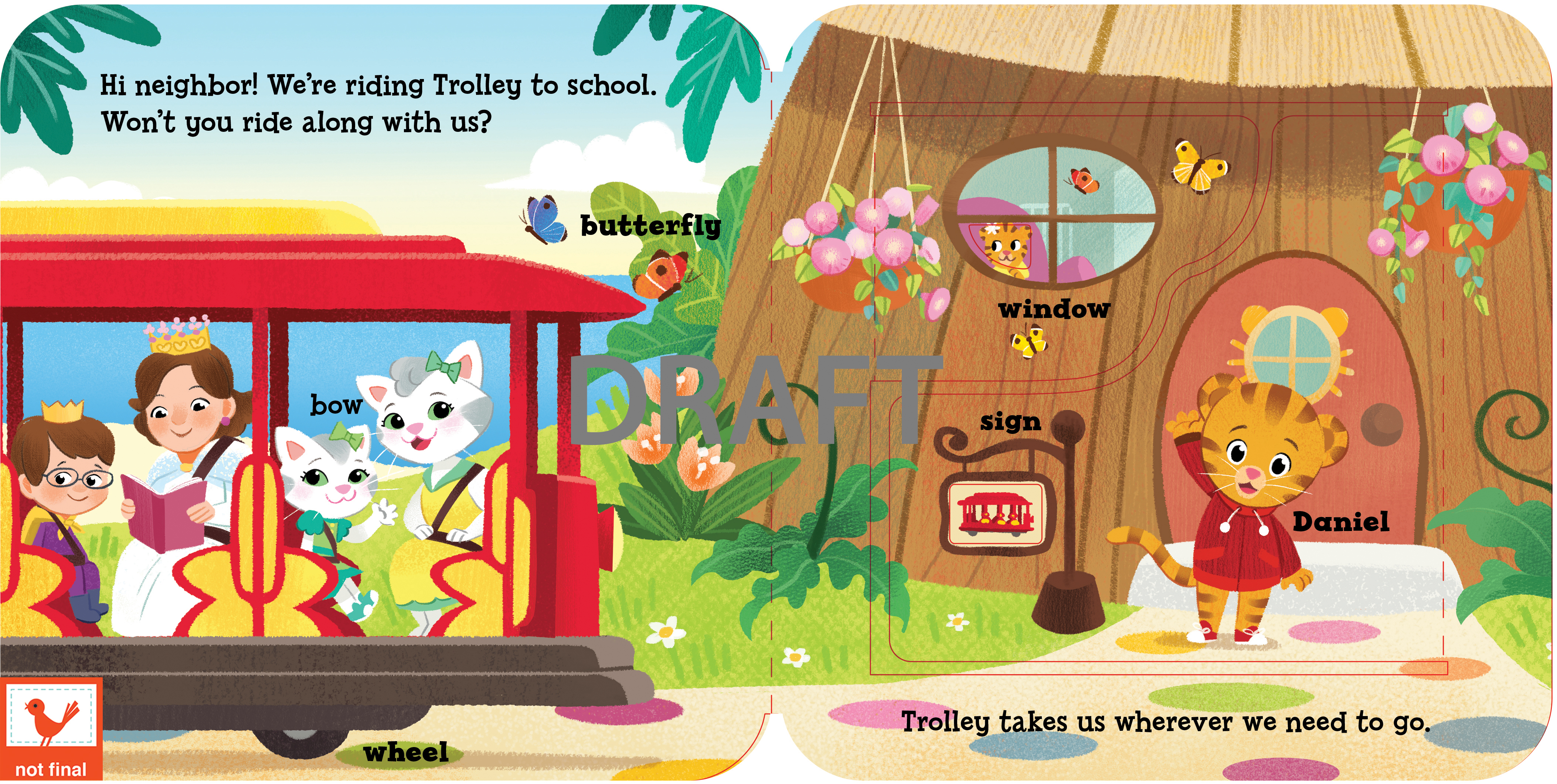 Daniel Tiger Trolley