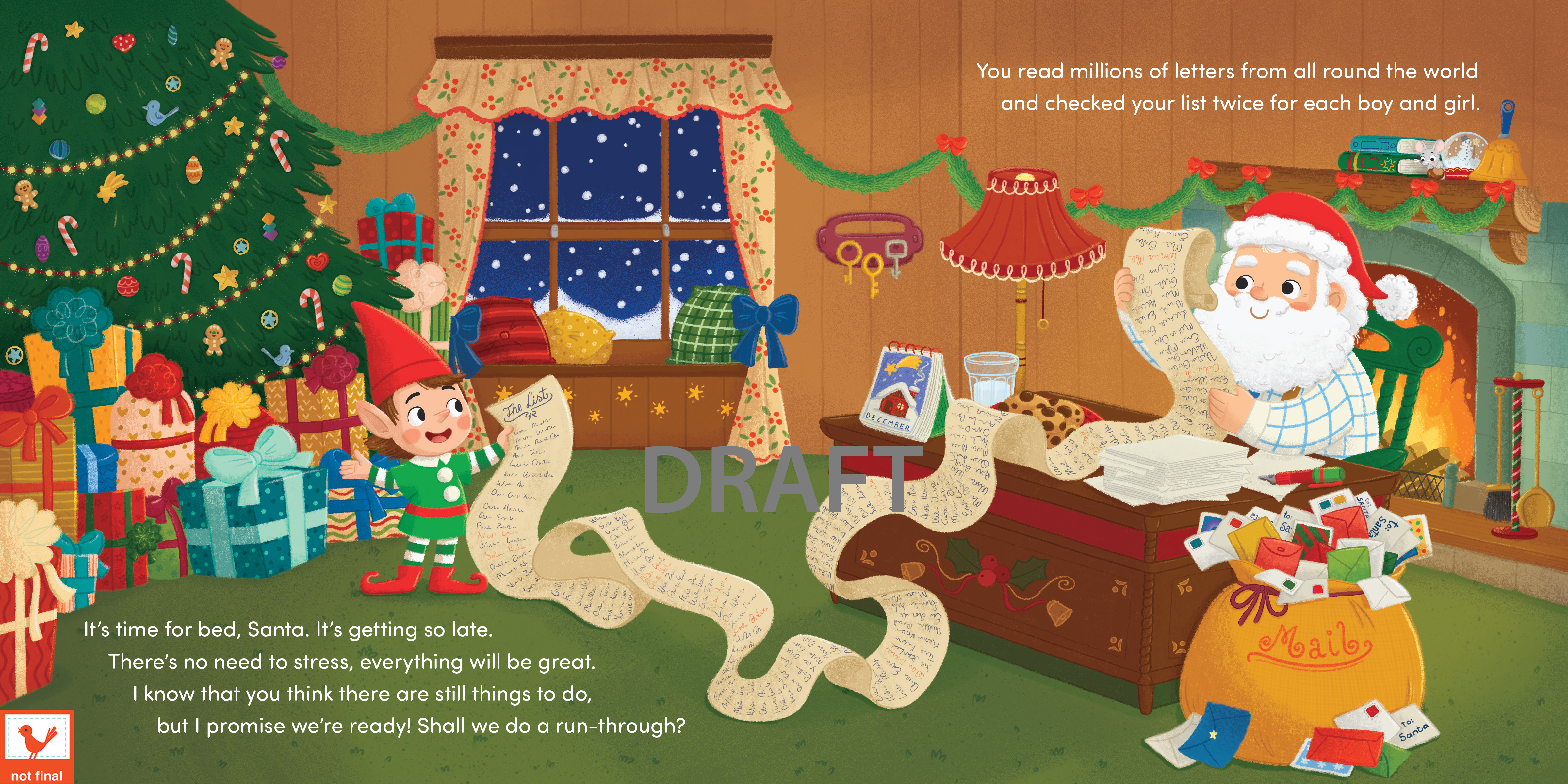 Santa Claus, Go to Bed!