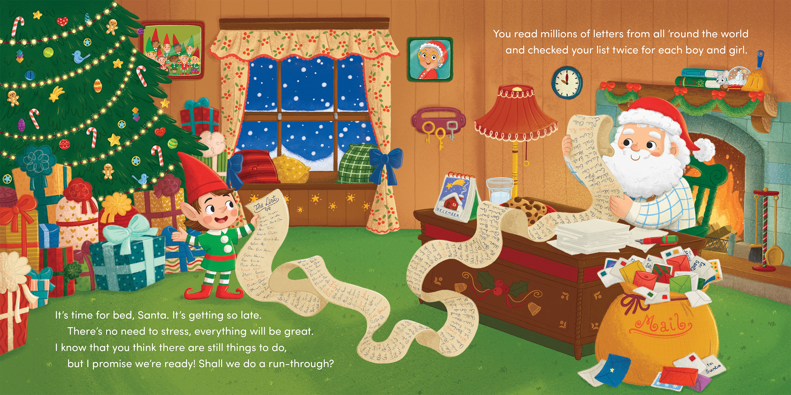 Santa Claus, Go to Bed!