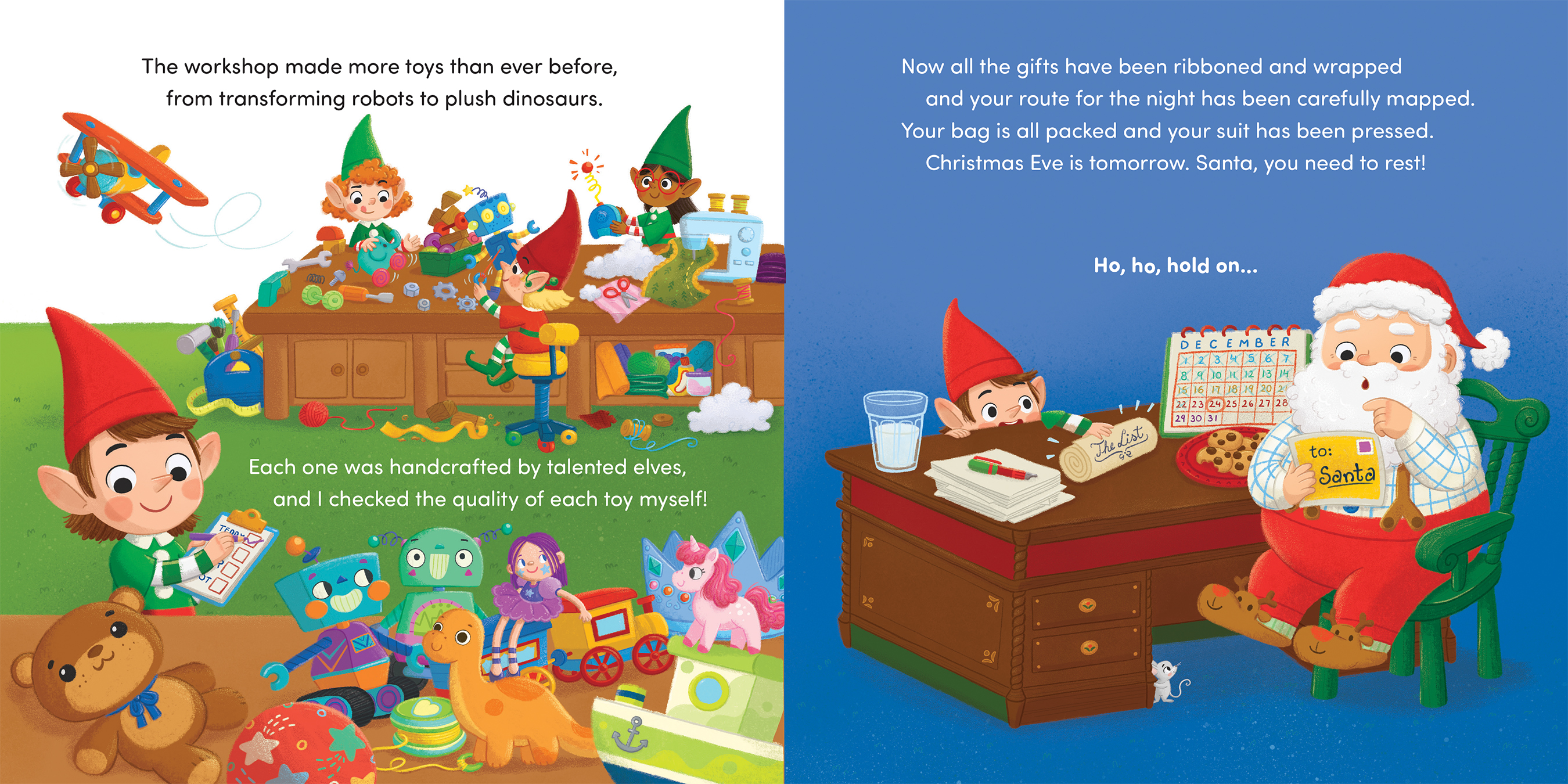 Santa Claus, Go to Bed!