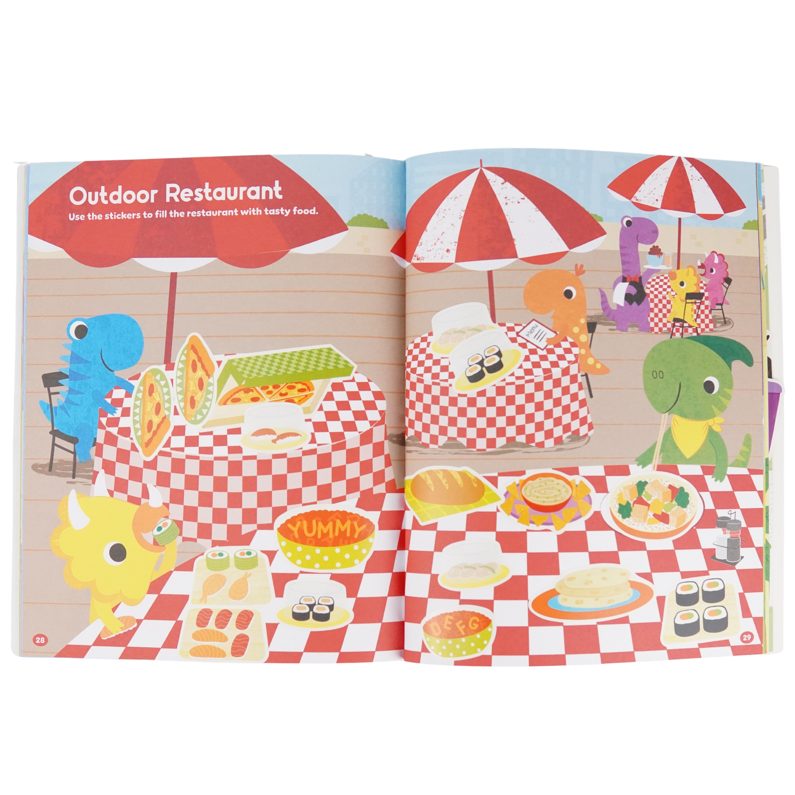 Dinos Love Stickers Activity Book