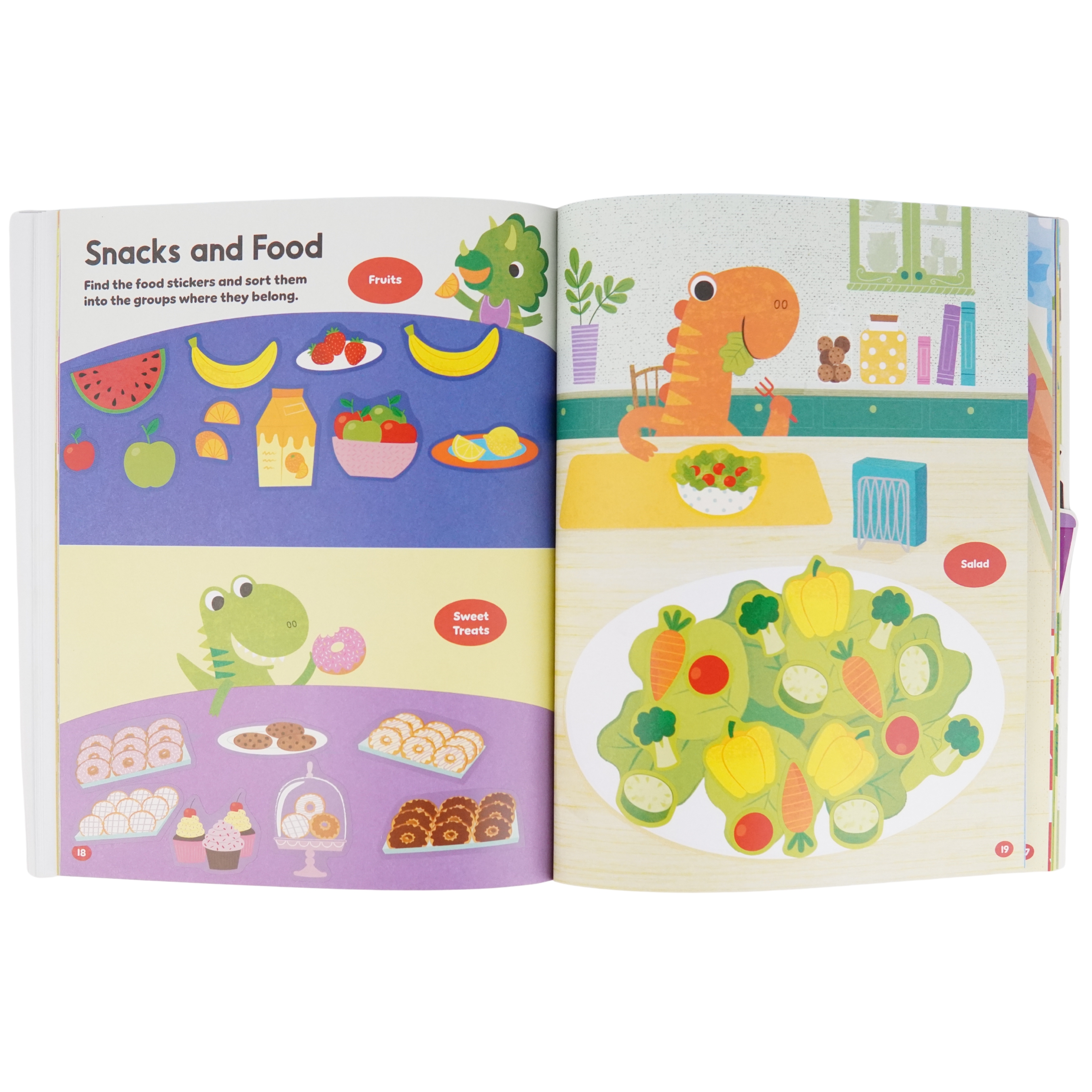 Dinos Love Stickers Activity Book