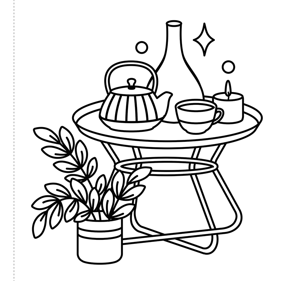Cozy Coloring Hygge