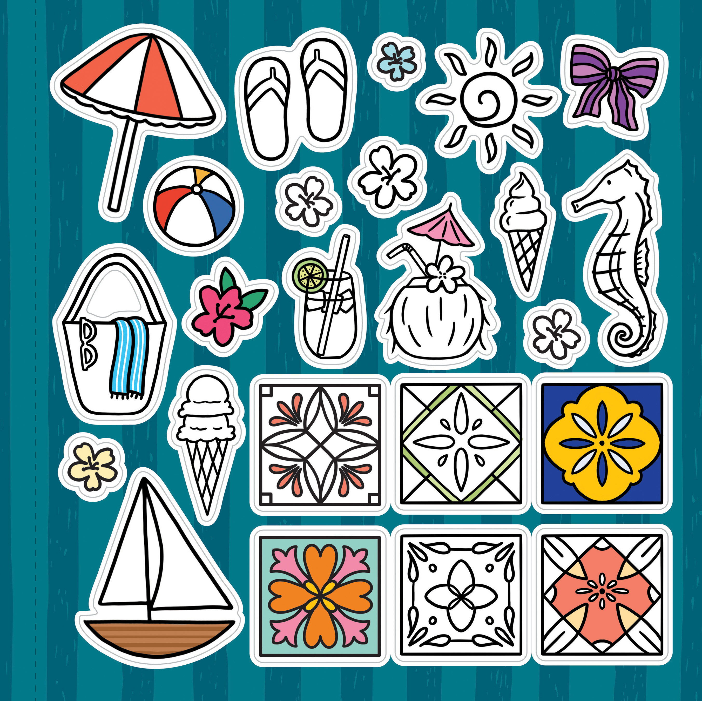Cozy Coloring Coastal Vibes
