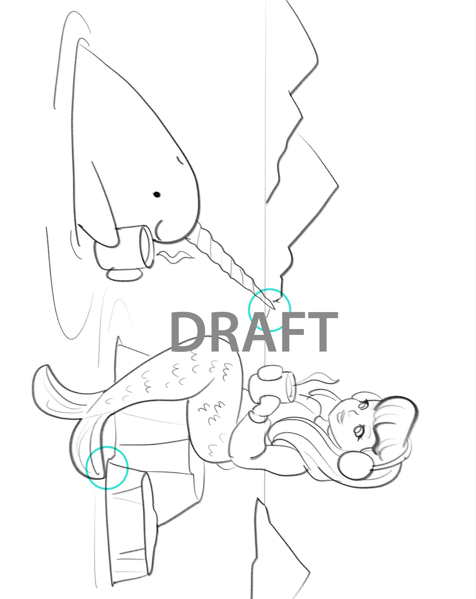 Totally Awesome Mermaid Coloring Book