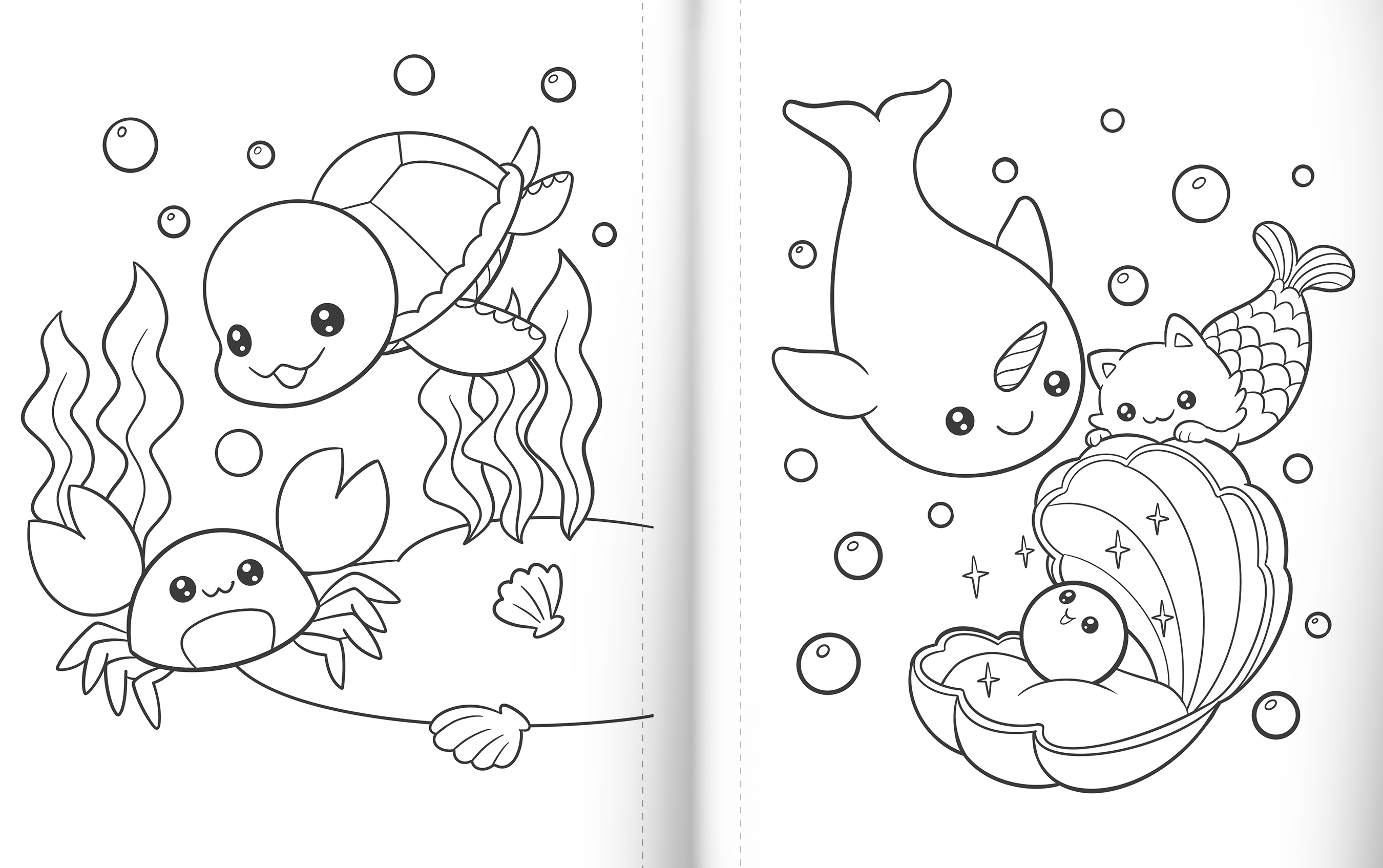 Totally Awesome Mermaid Coloring Book