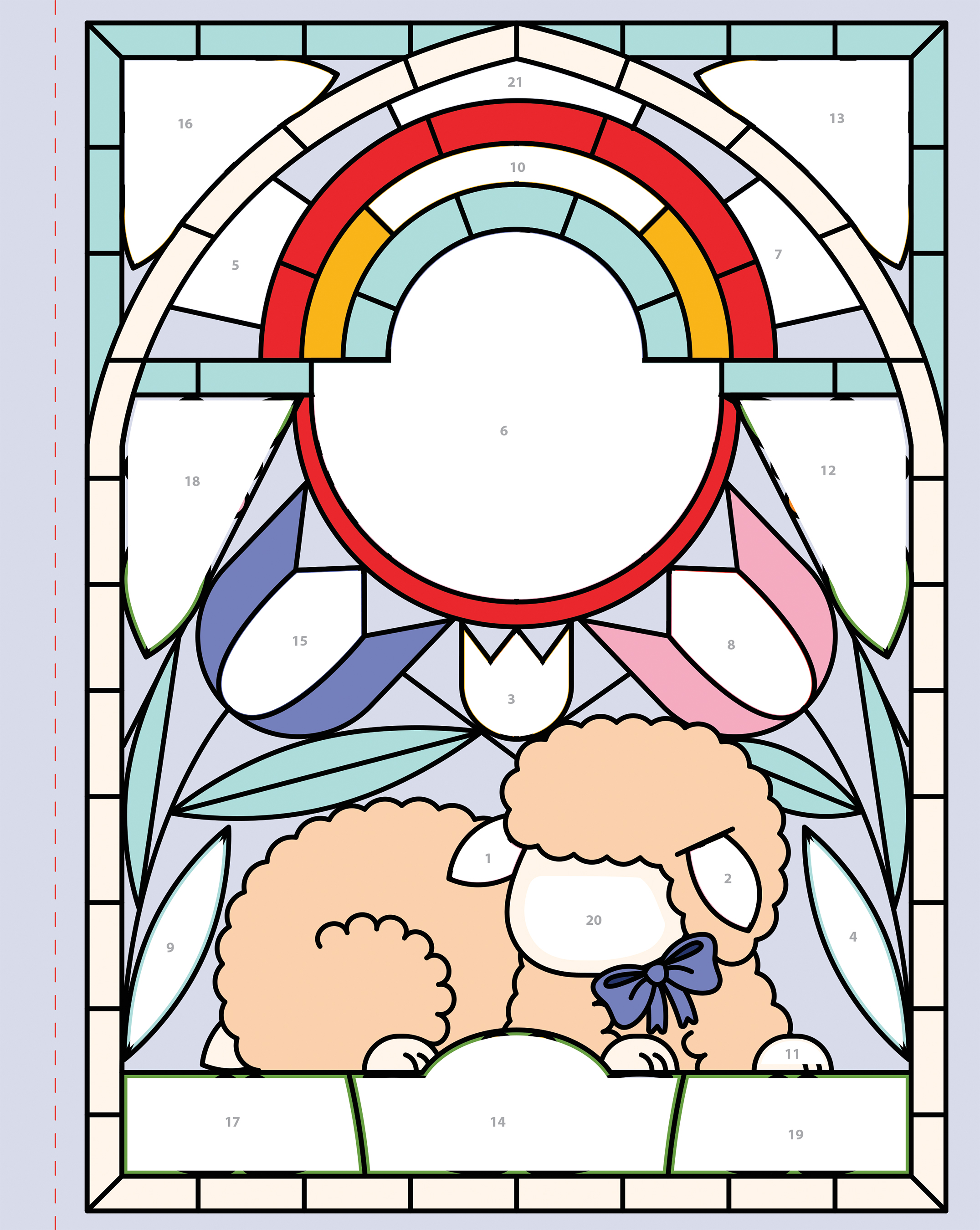 My Very First Sticker by Number Bible Stories