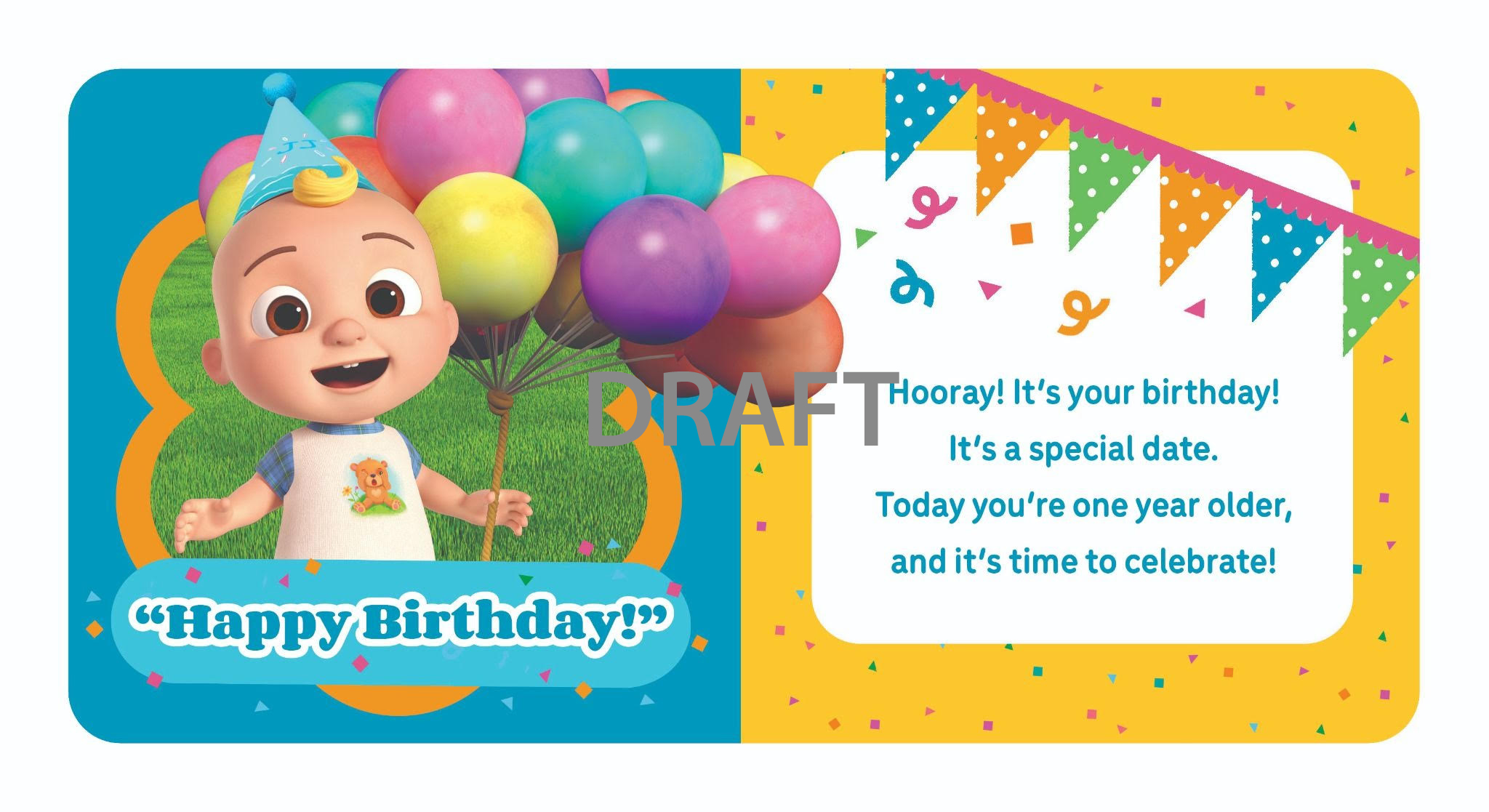 CoComelon Hooray! It's Your Birthday!