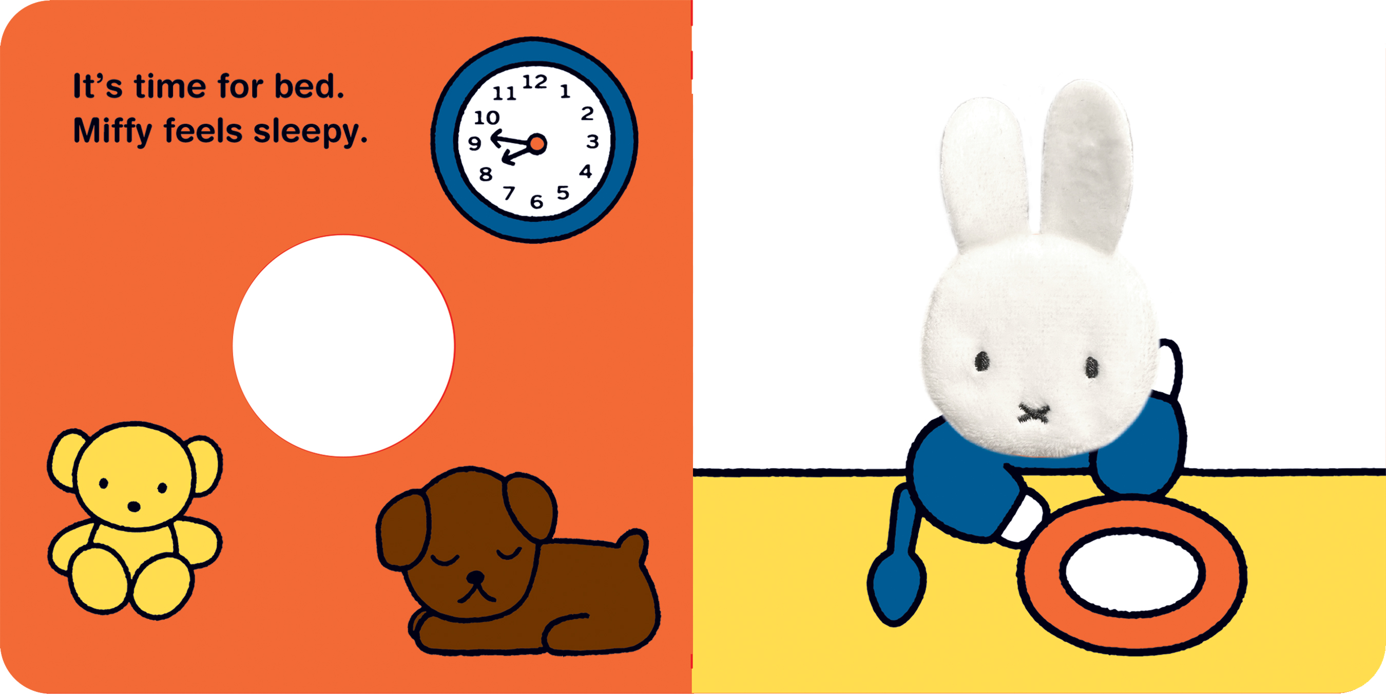 Bedtime with Miffy Crinkle Puppet Book