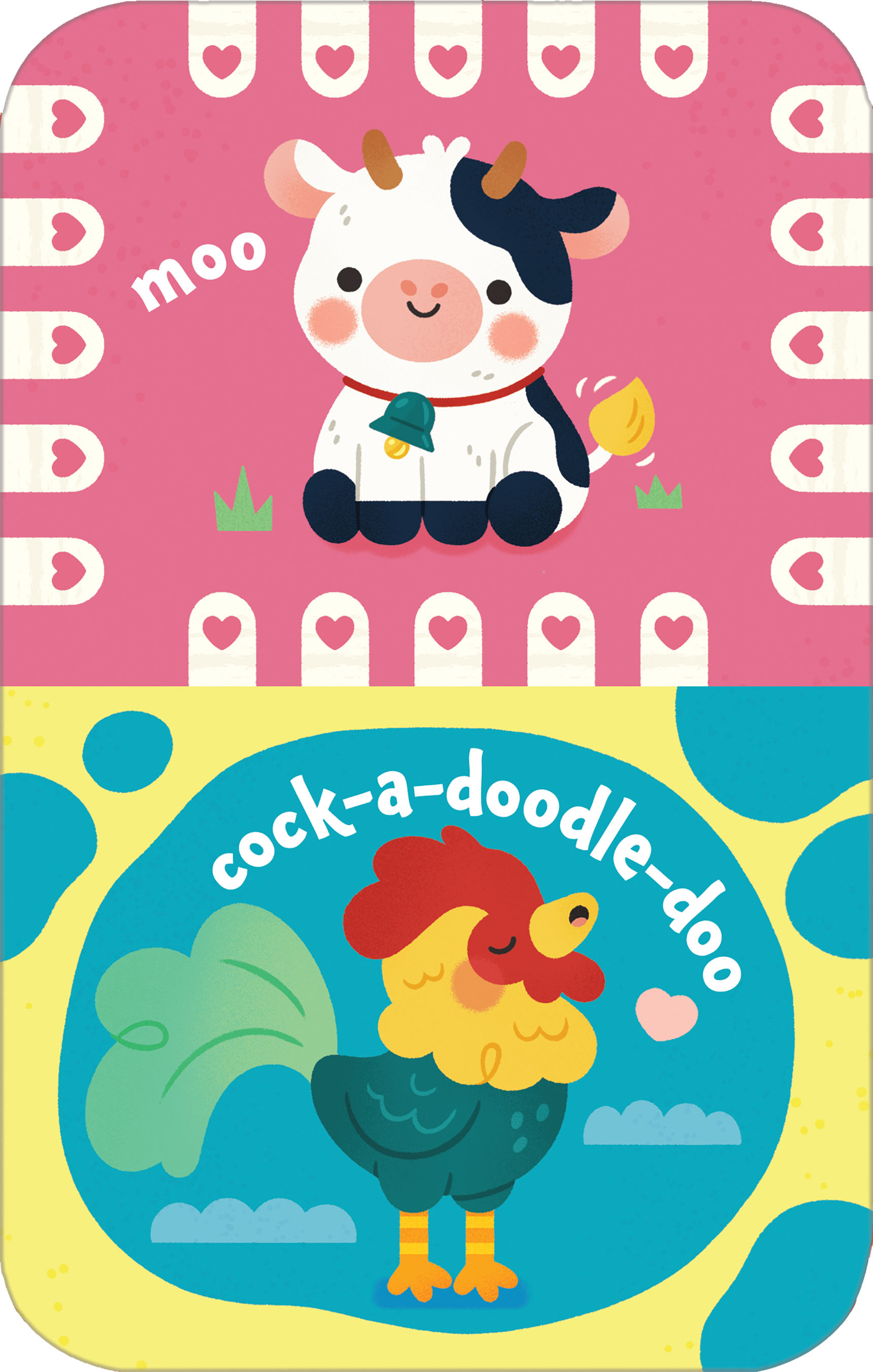 Little Farm Cloth Book with Teether