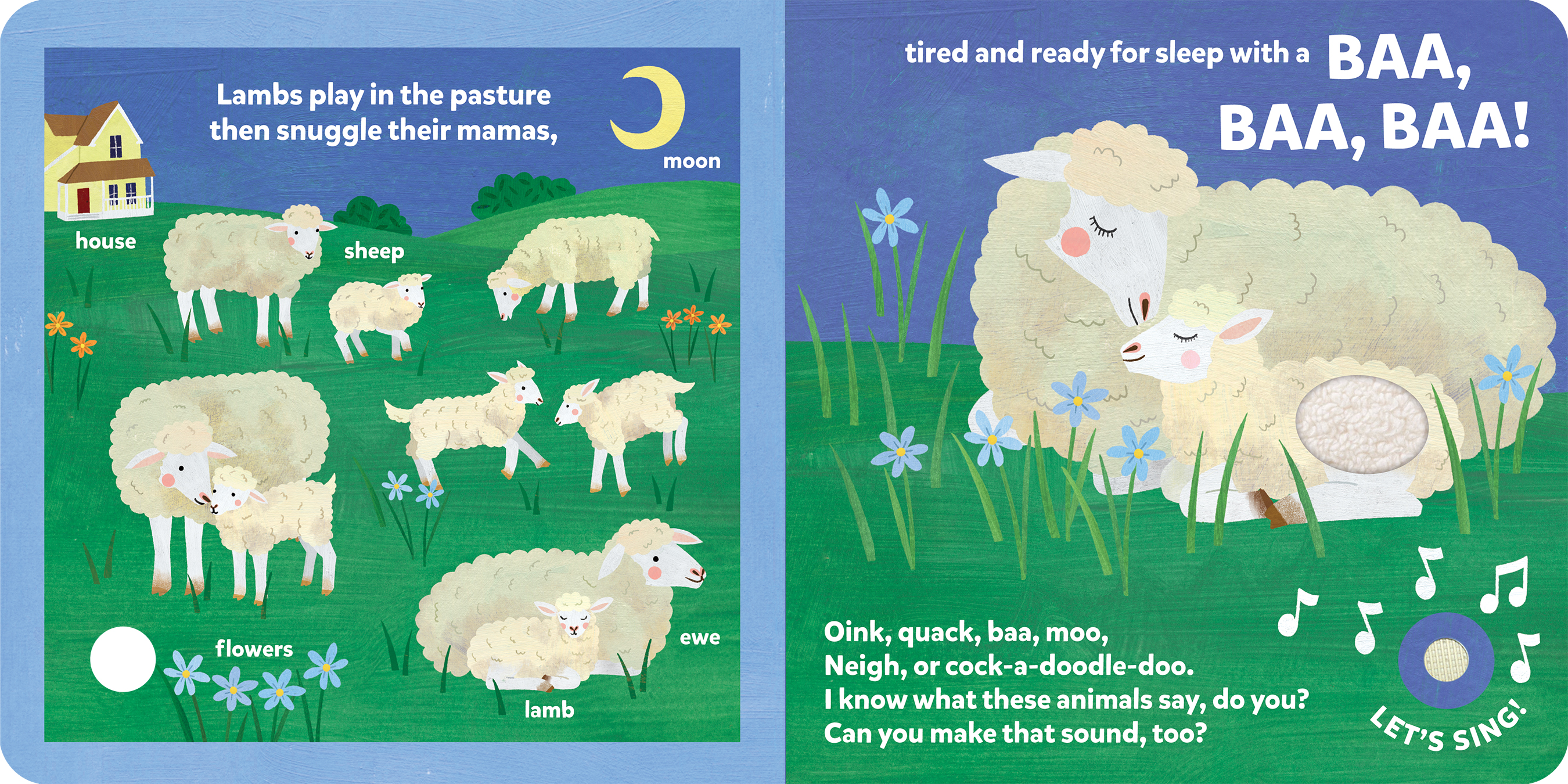 Listen, Touch & Feel Farm Animals