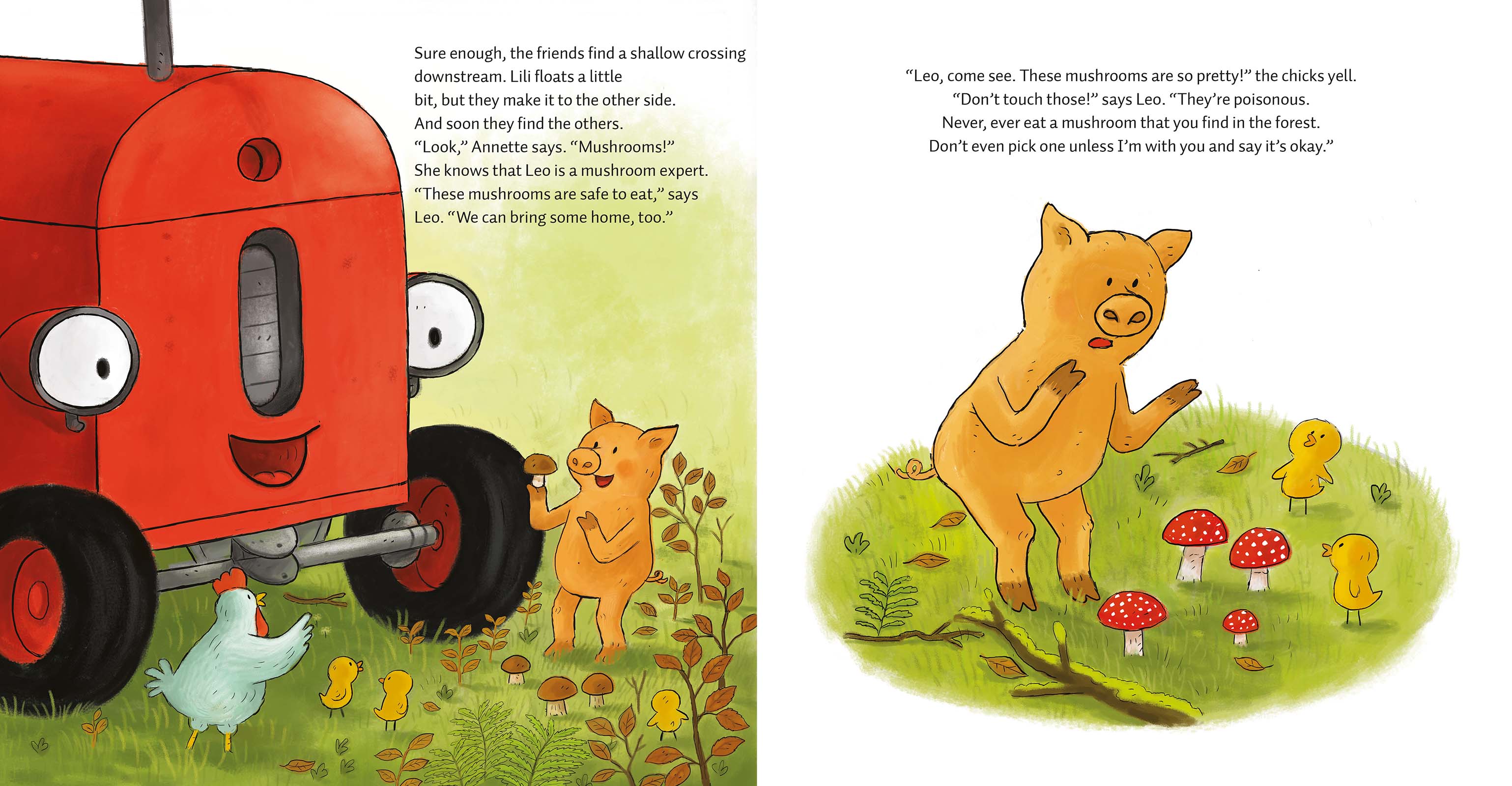 Little Tractor in the Fall