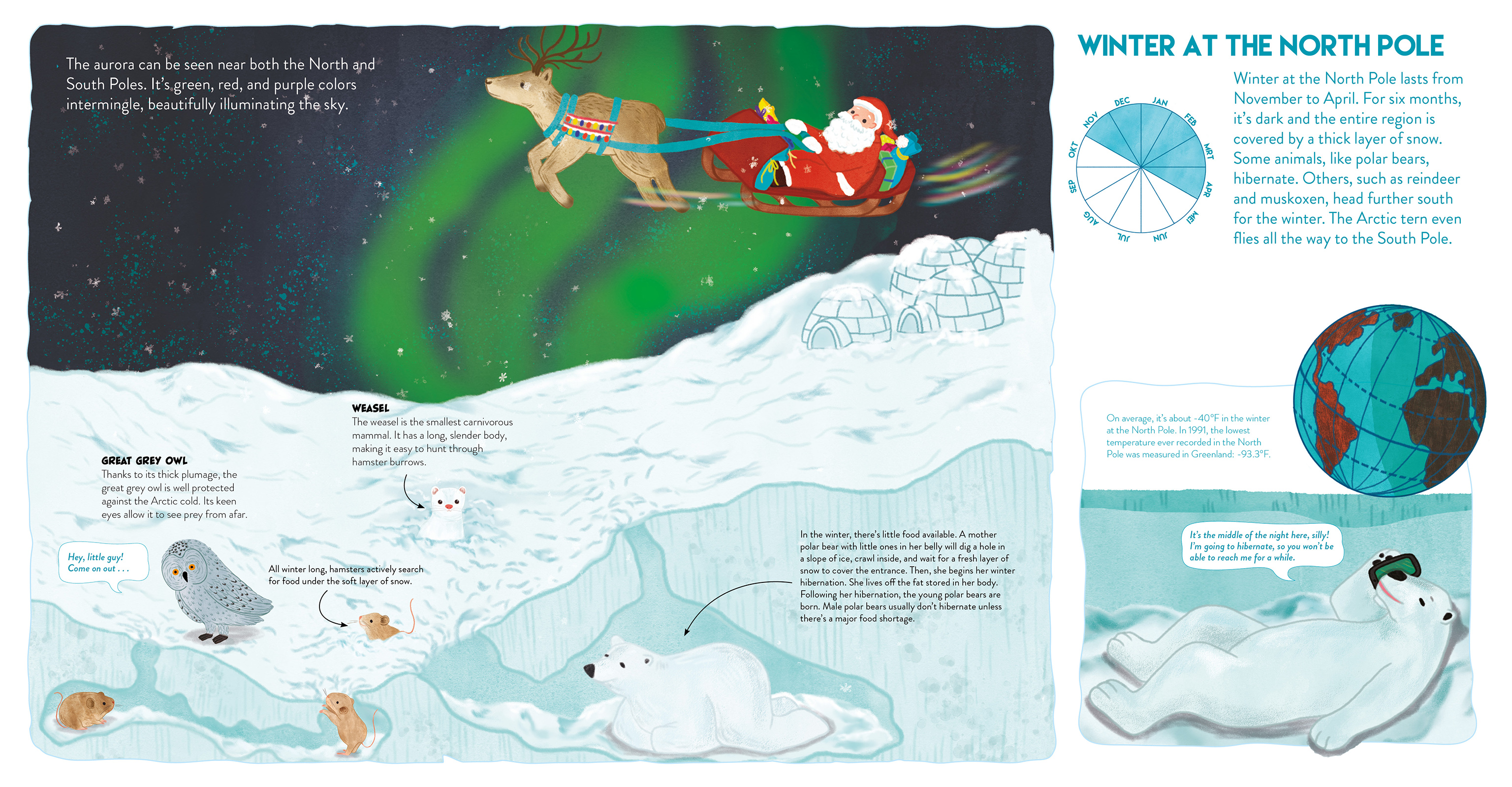 The South Pole and the North Pole. Two Books into One