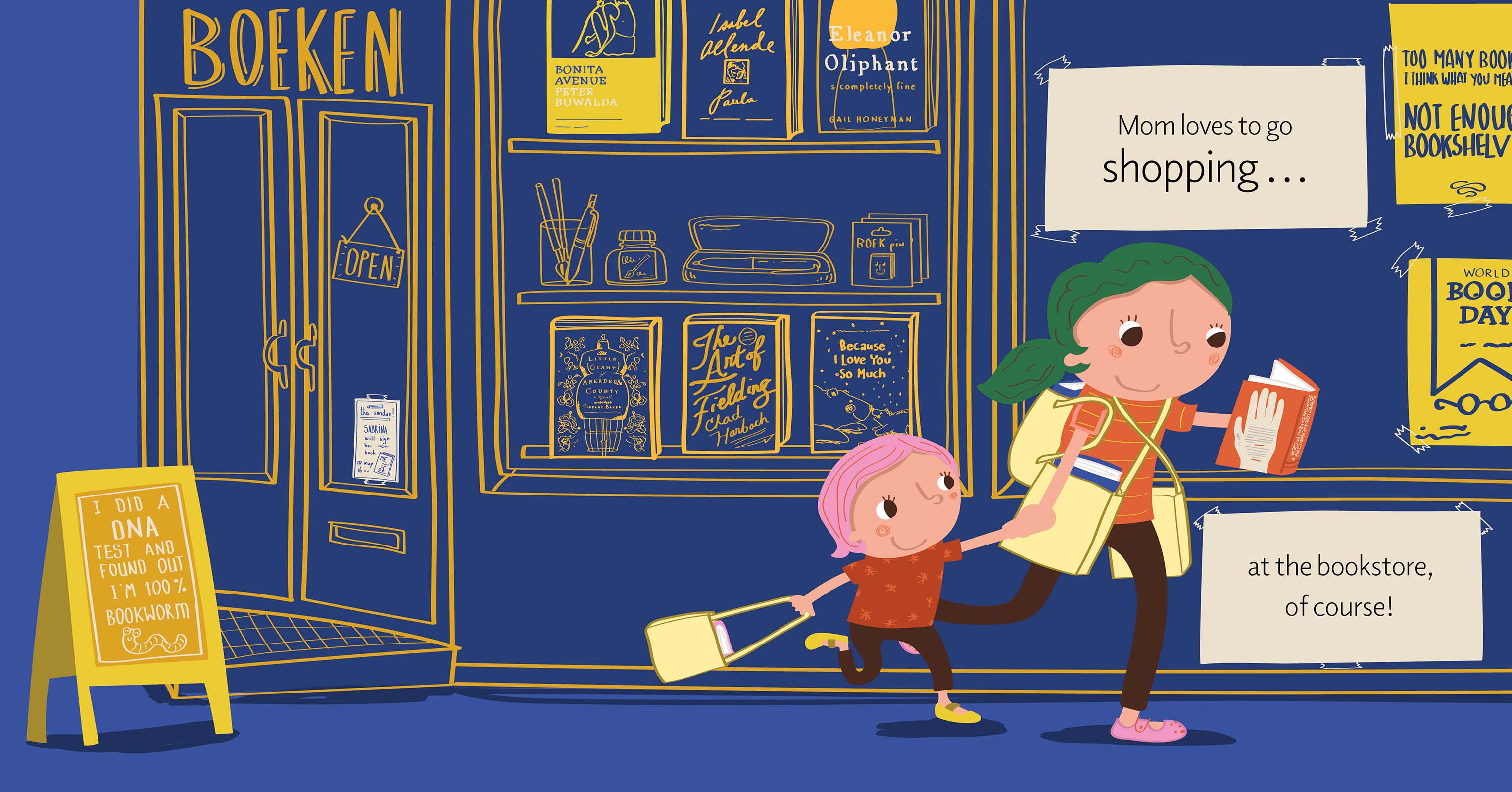 My Mom Loves. . . Books!