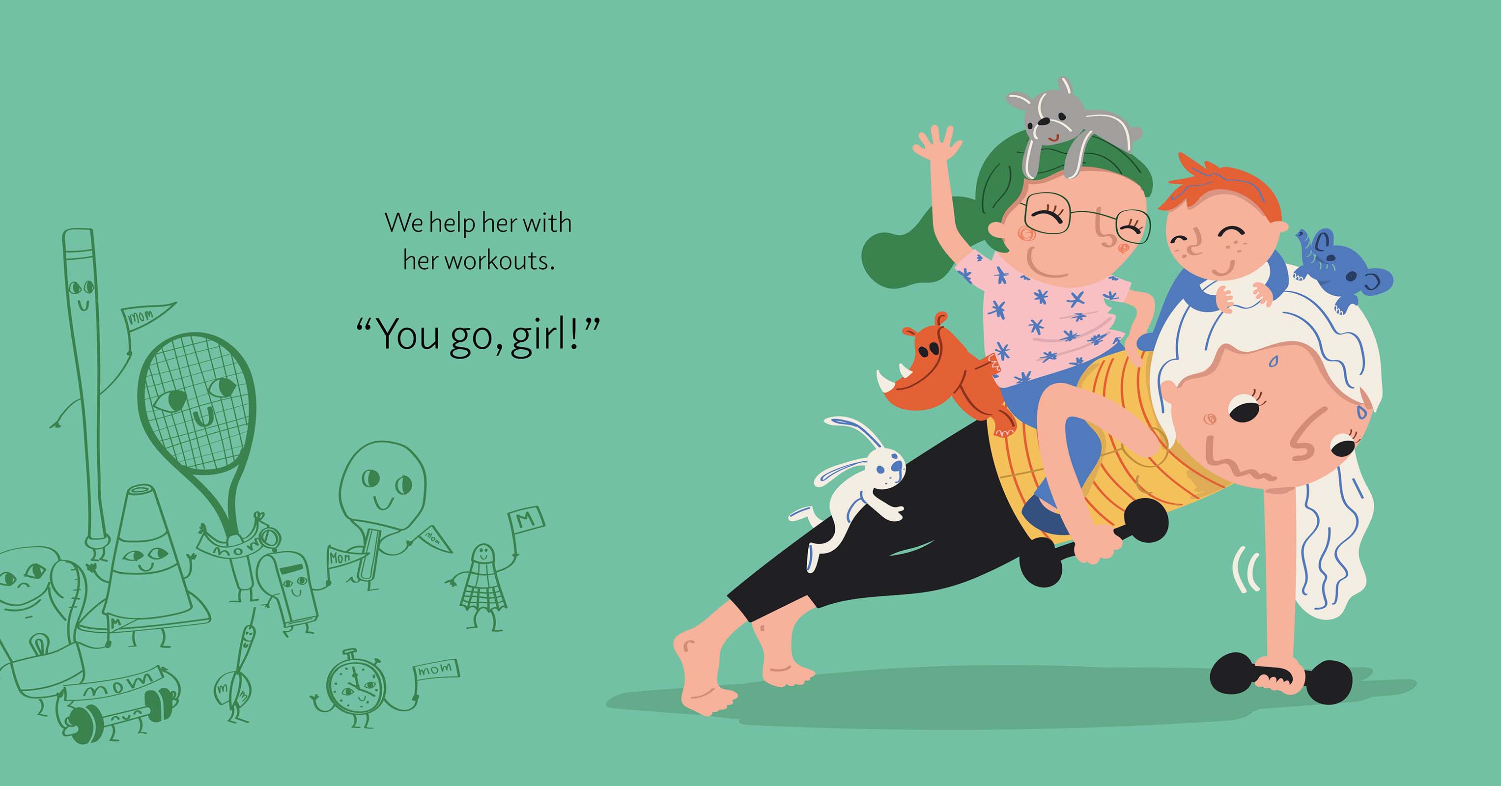 My Mom Loves . . . Sports!