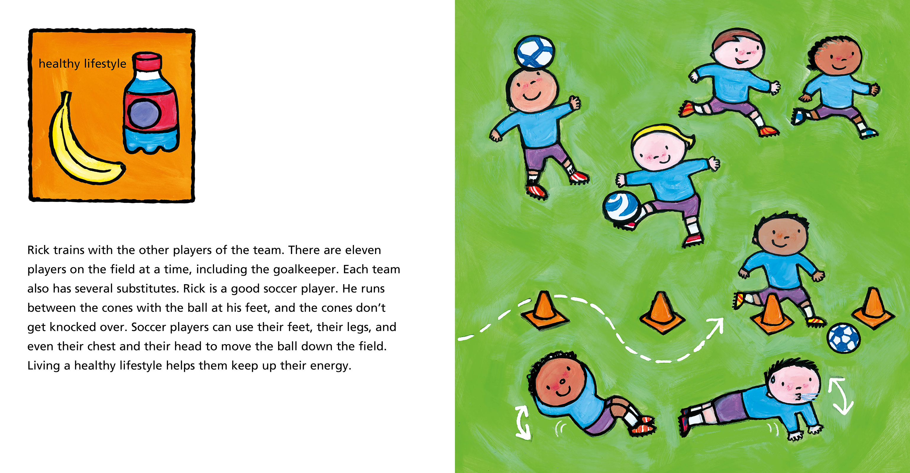 Soccer Players and What They Do