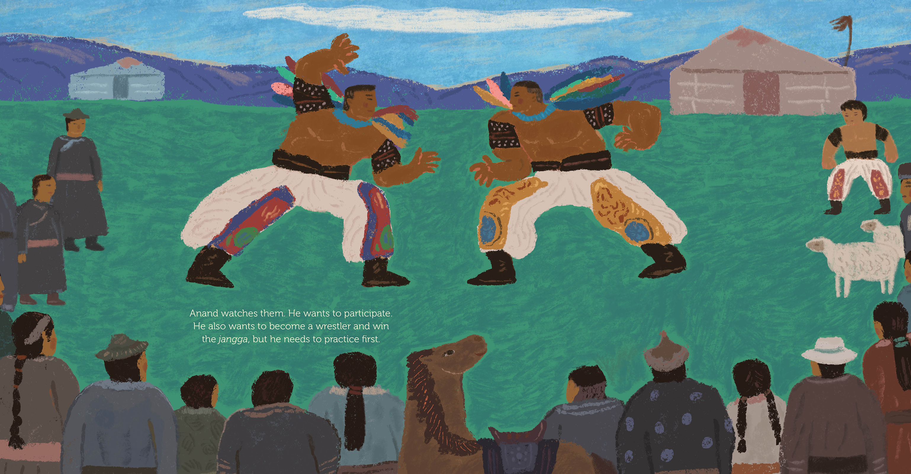 Wrestlers of the Grassland