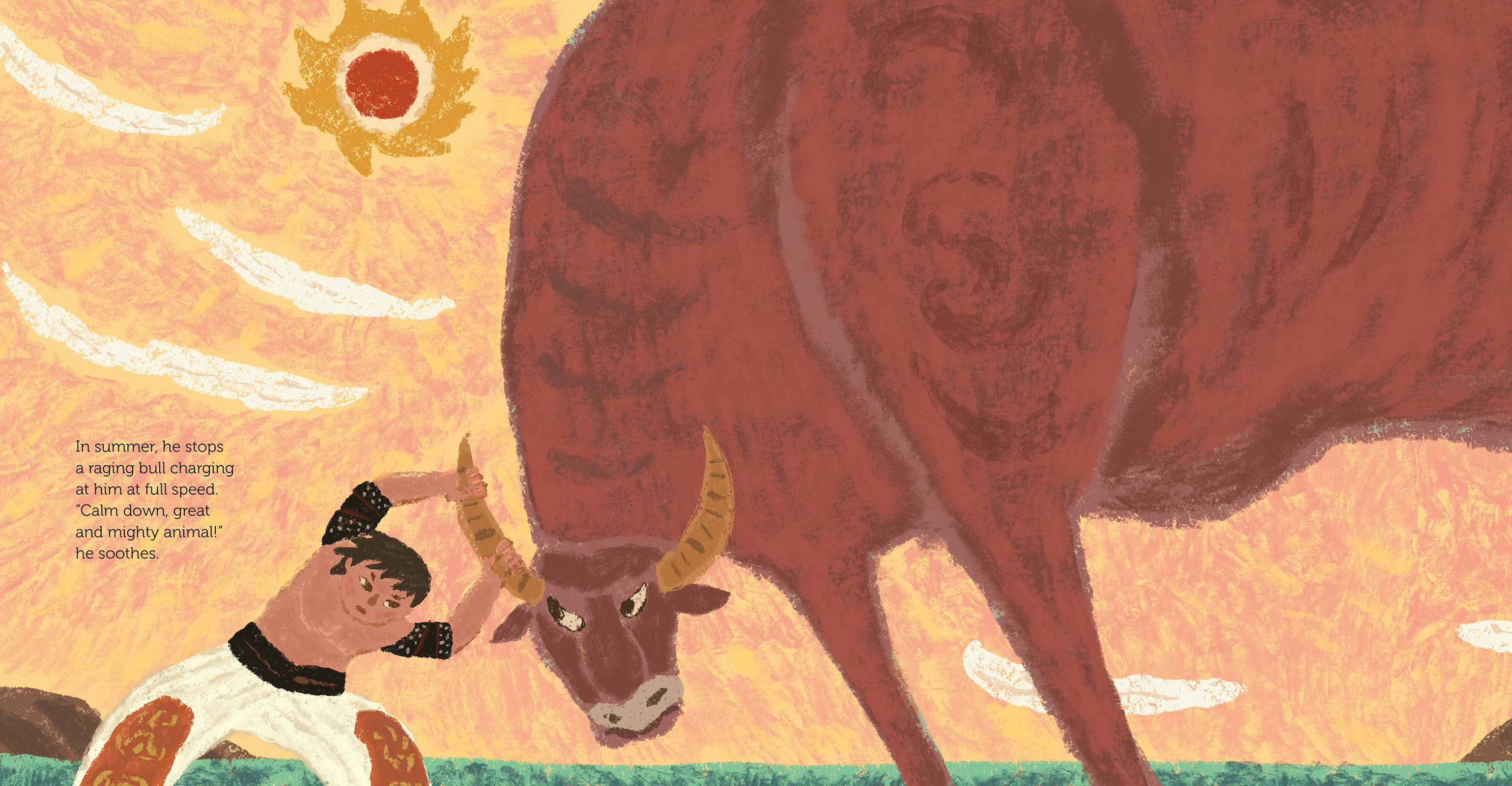 Wrestlers of the Grassland