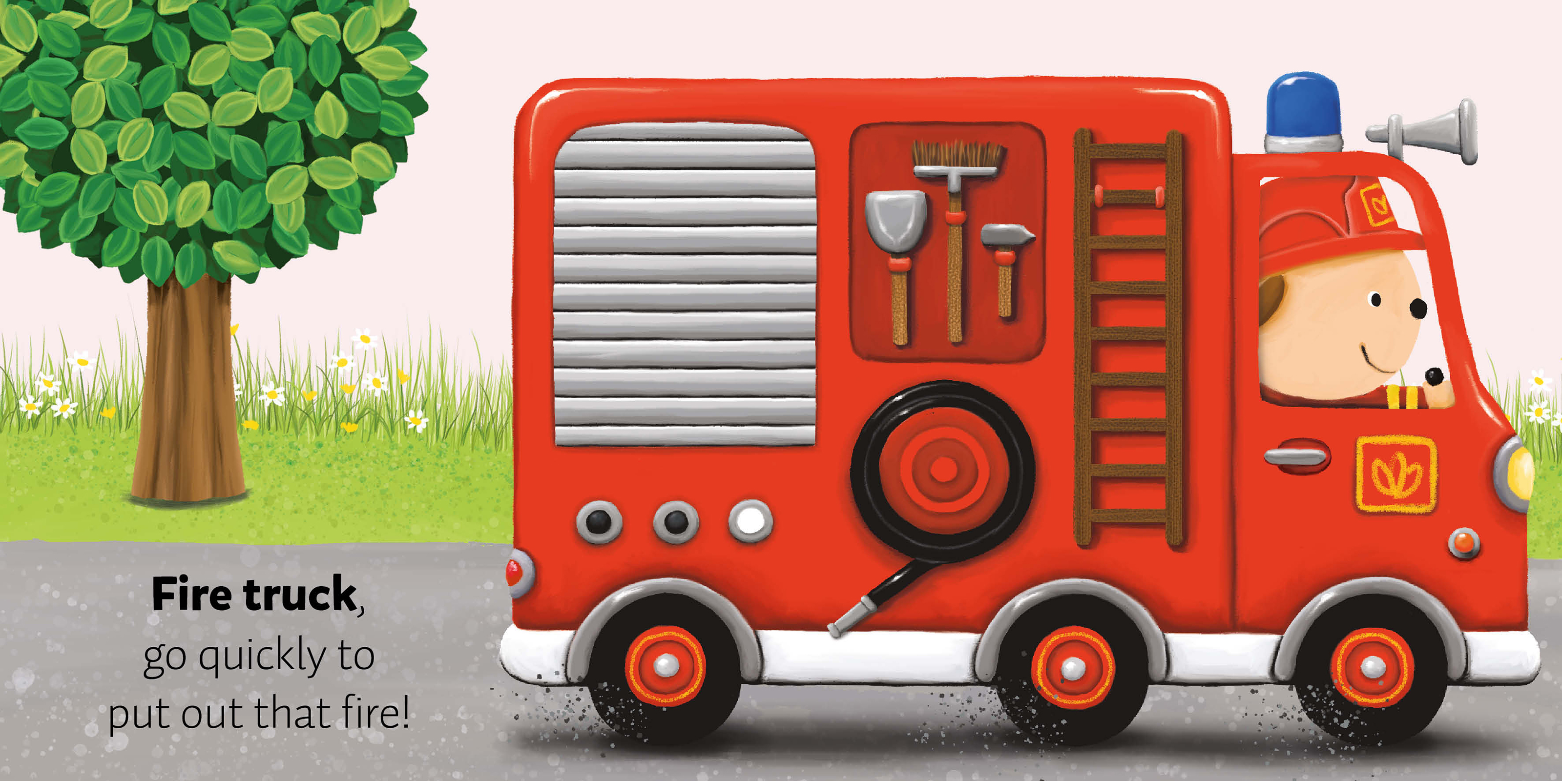 Hi Fire Truck and Other Vehicles