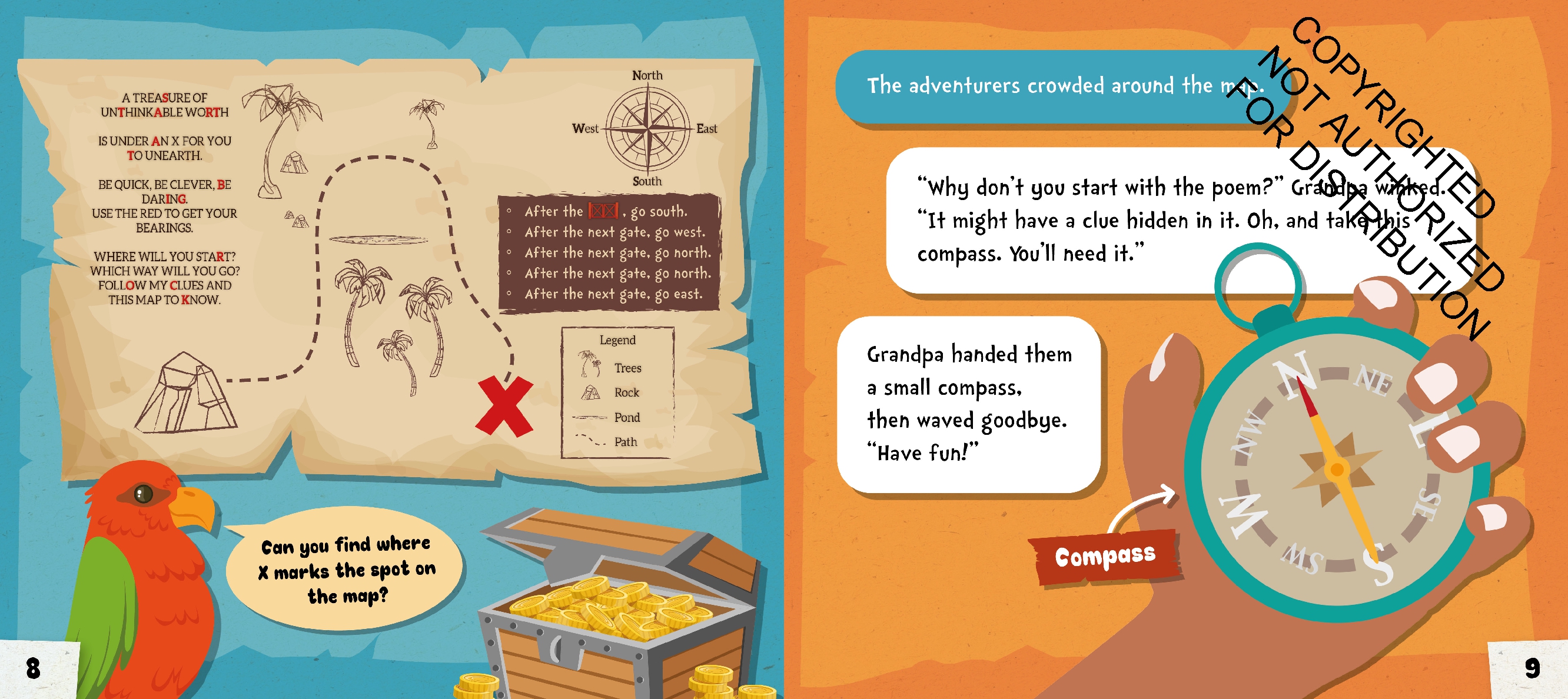Using a Treasure Map