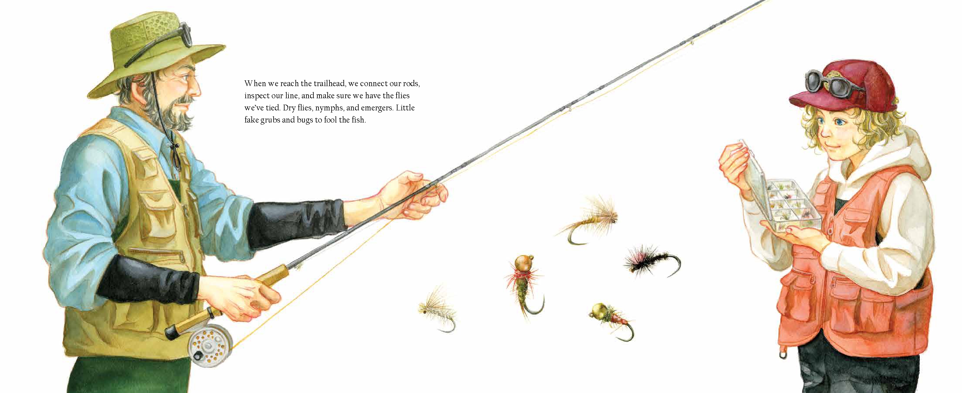 Fly Fishing with Papa