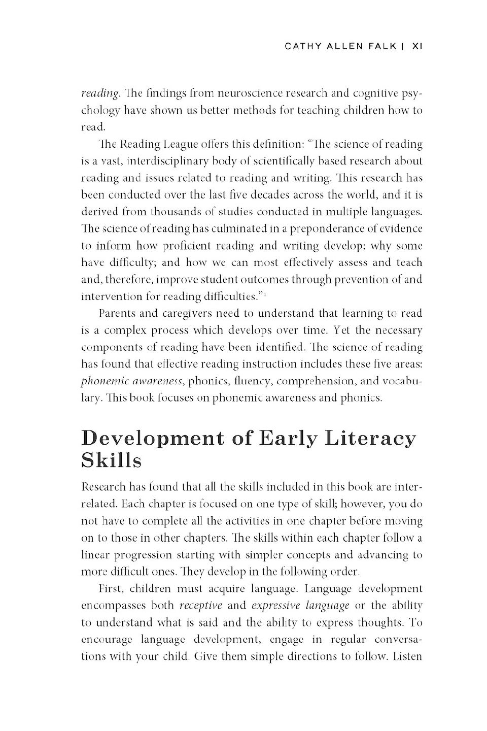 Planting the Seeds of Reading