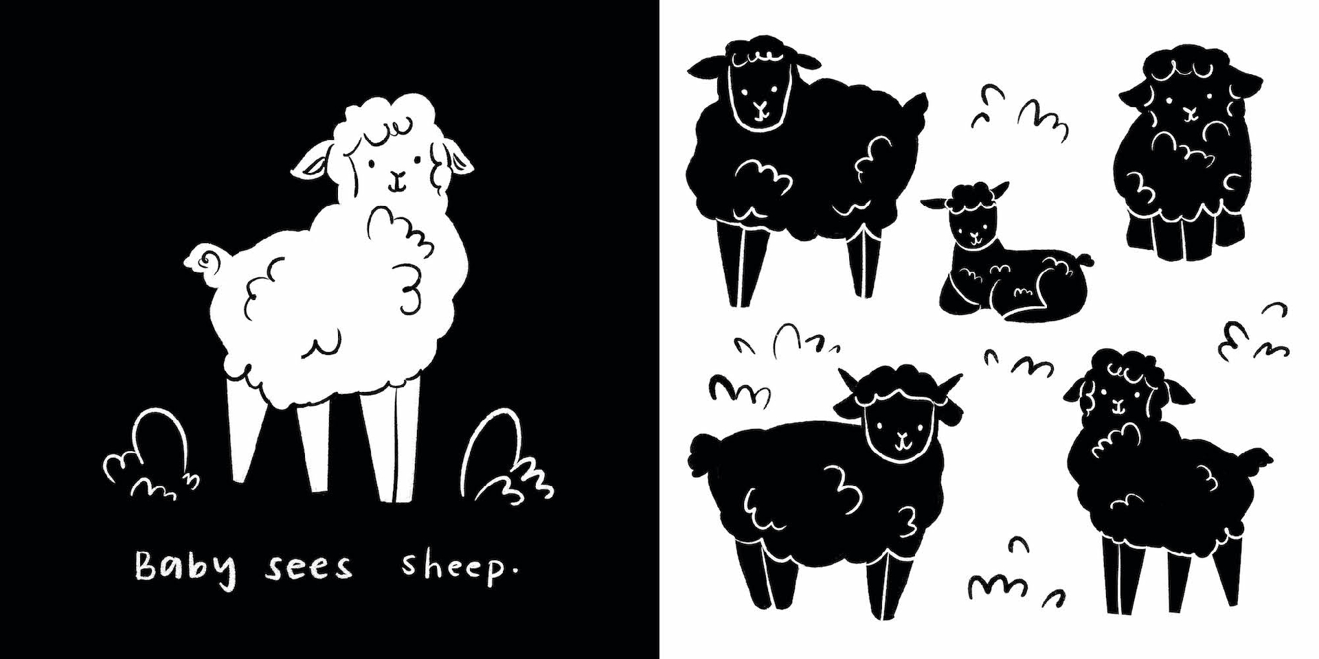 Baby Sees Farm Animals