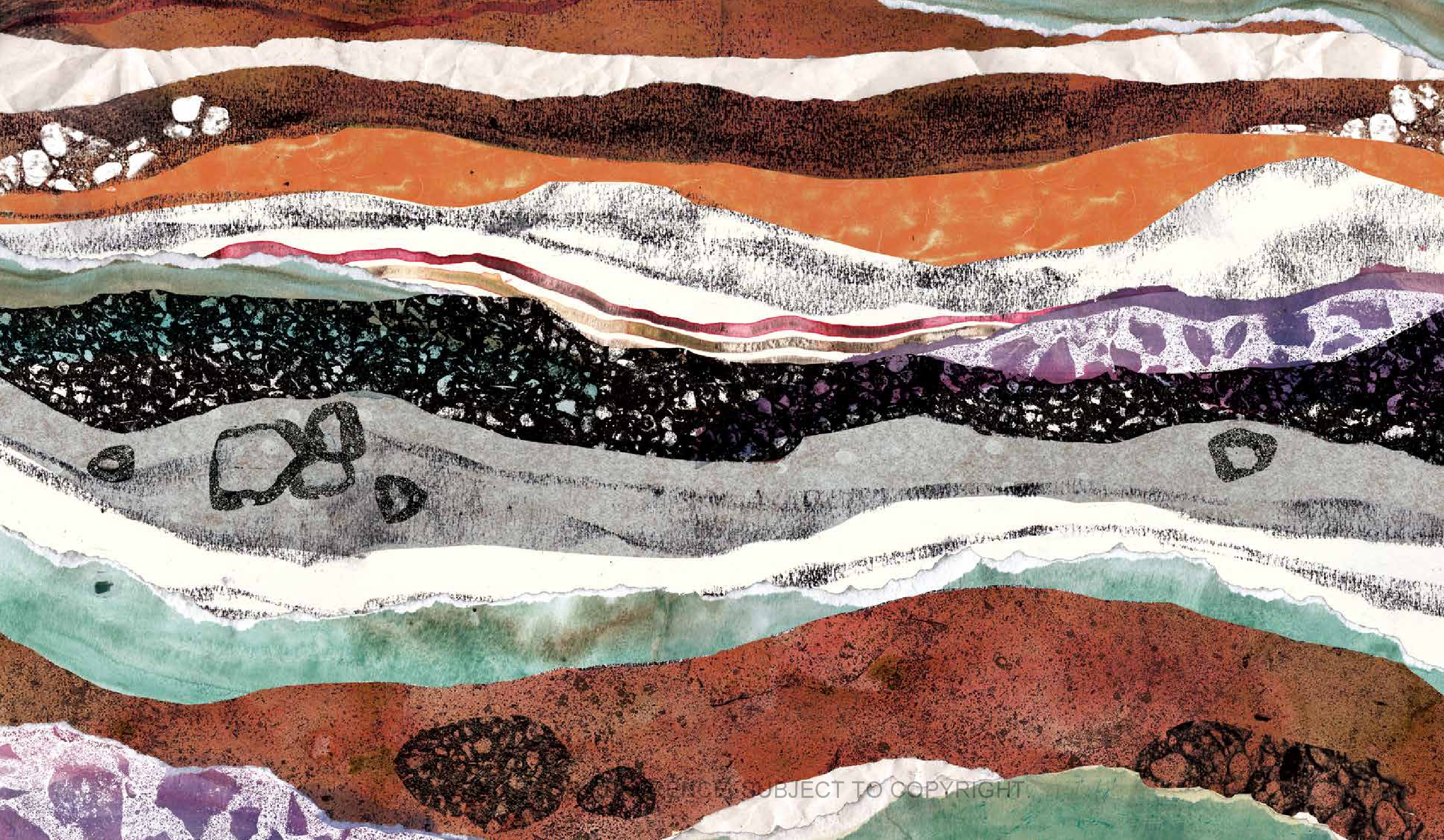 Mountain, Boulder, Pebble, Sand