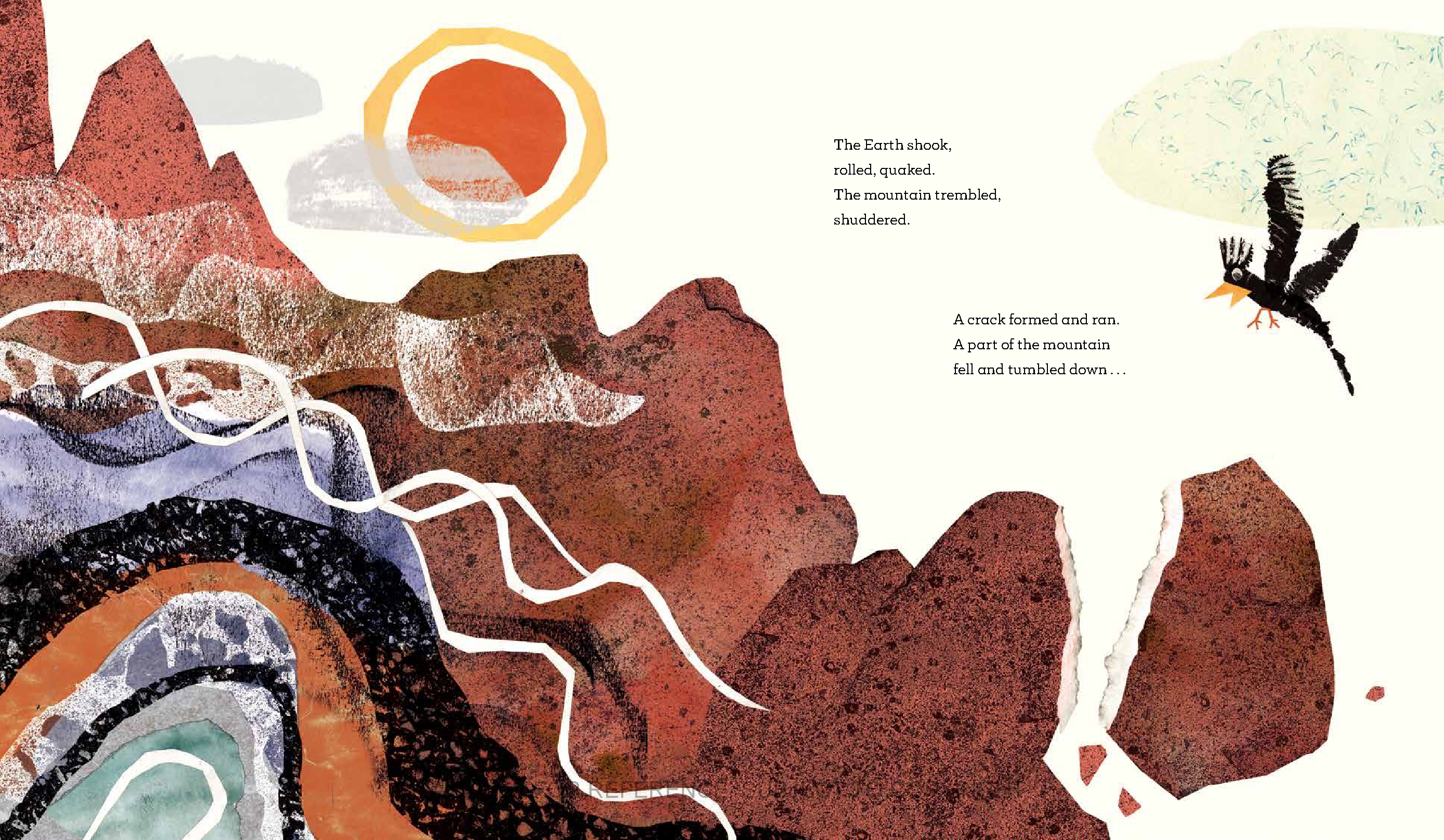 Mountain, Boulder, Pebble, Sand