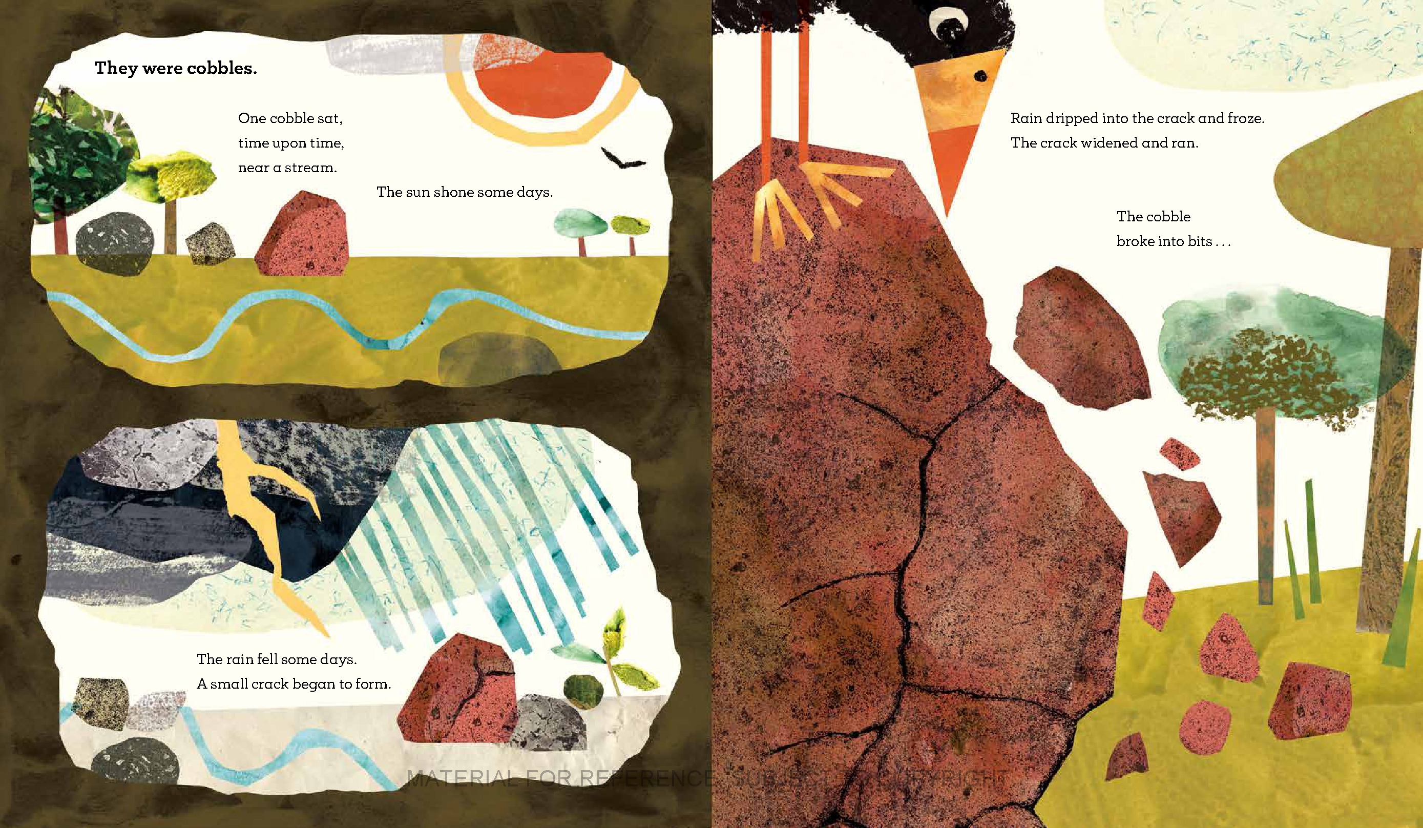 Mountain, Boulder, Pebble, Sand